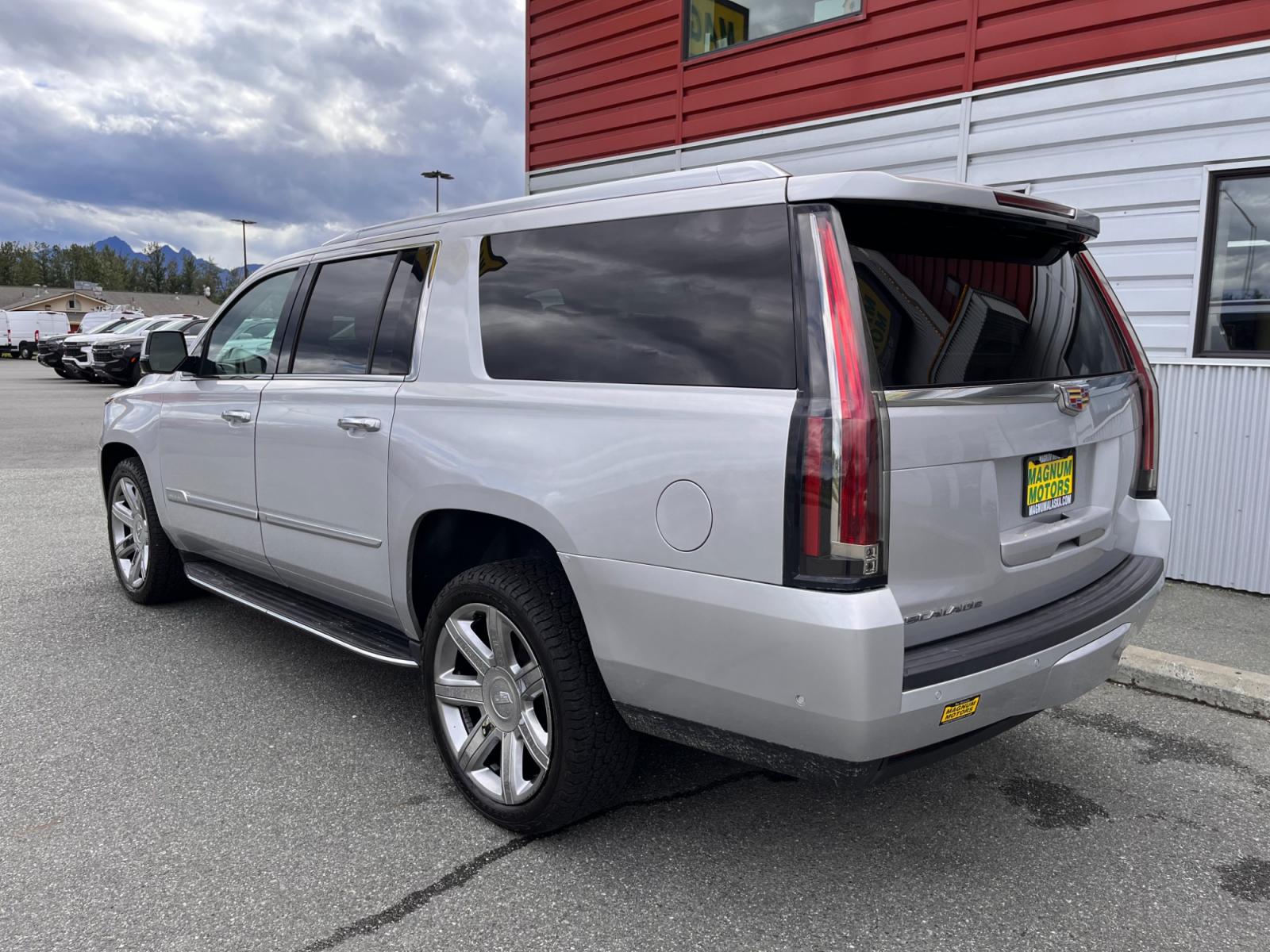 2020 SILVER CADILLAC ESCALADE ESV LUXURY (1GYS4HKJ5LR) with an 6.2L engine, Automatic transmission, located at 1960 Industrial Drive, Wasilla, 99654, (907) 274-2277, 61.573475, -149.400146 - Photo #2