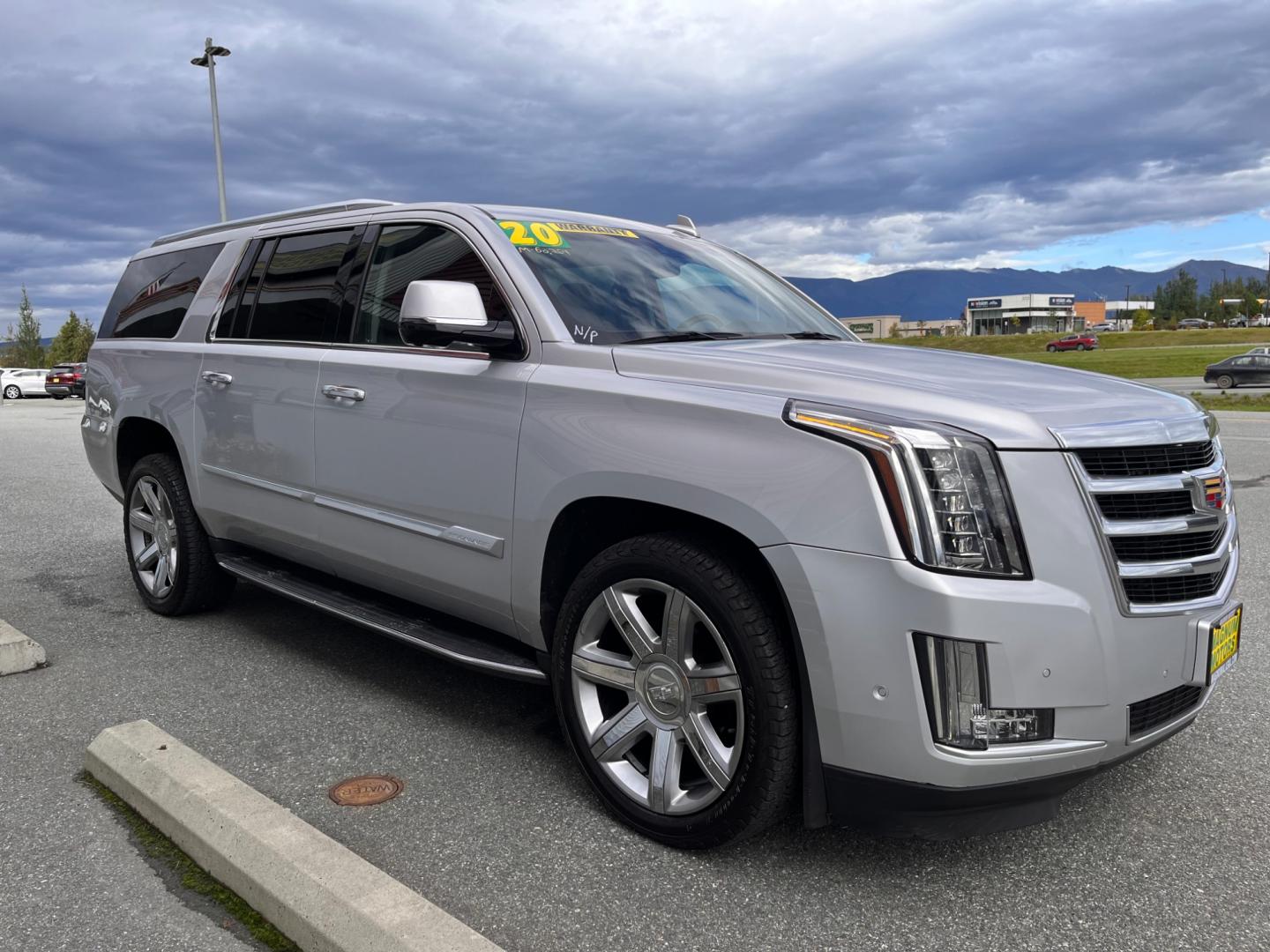 2020 SILVER CADILLAC ESCALADE ESV LUXURY (1GYS4HKJ5LR) with an 6.2L engine, Automatic transmission, located at 1960 Industrial Drive, Wasilla, 99654, (907) 274-2277, 61.573475, -149.400146 - Photo#5