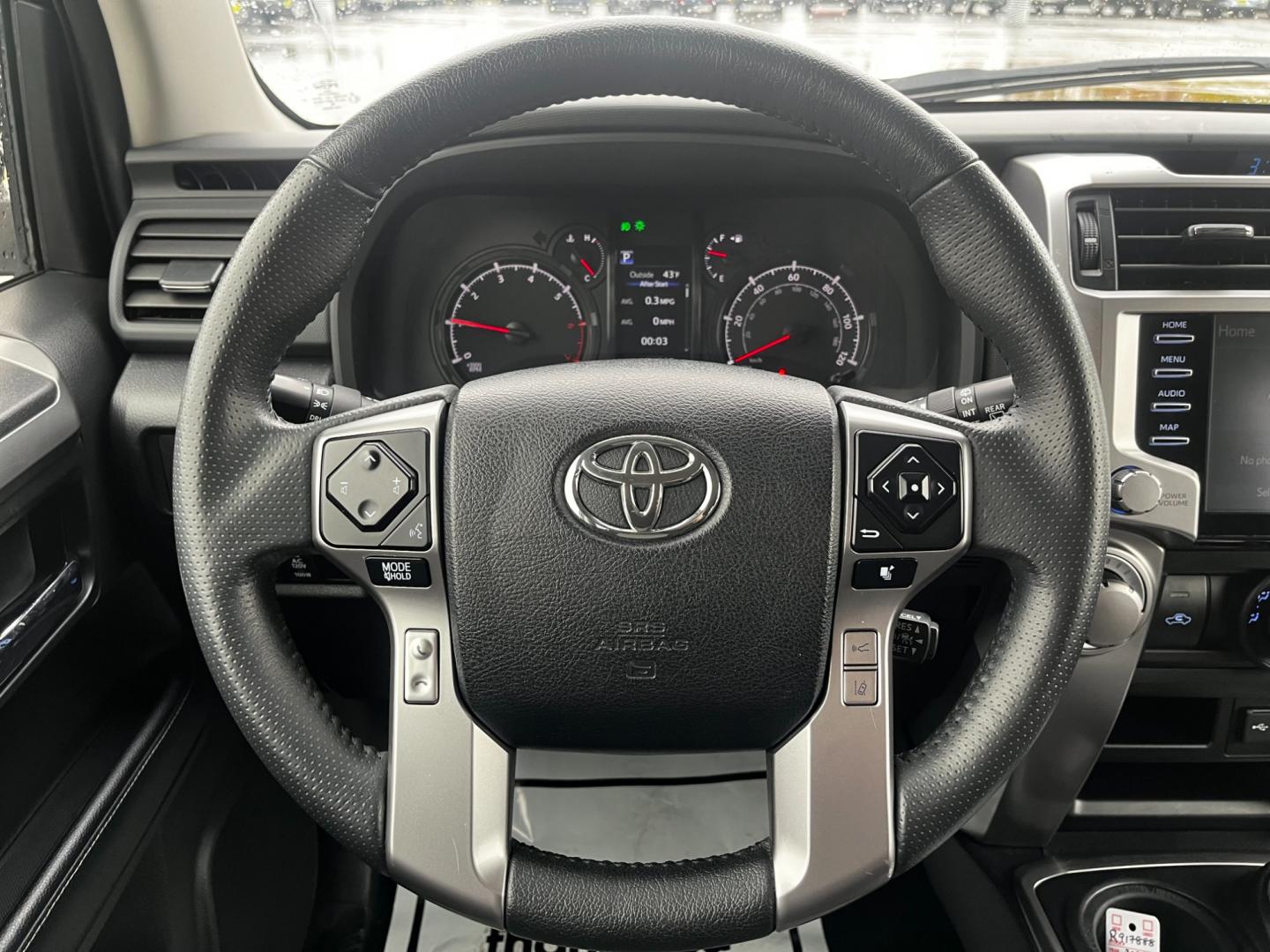 2021 Gray Toyota 4Runner SR5 4WD (JTEMU5JR3M5) with an 4.0L V6 DOHC 24V engine, 5A transmission, located at 1960 Industrial Drive, Wasilla, 99654, (907) 274-2277, 61.573475, -149.400146 - Photo#16