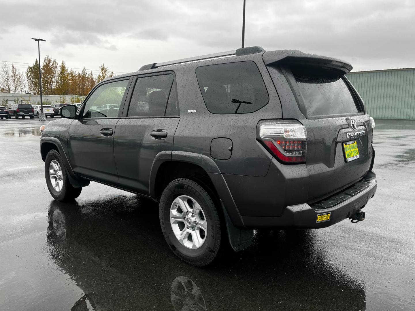 2021 Gray Toyota 4Runner SR5 4WD (JTEMU5JR3M5) with an 4.0L V6 DOHC 24V engine, 5A transmission, located at 1960 Industrial Drive, Wasilla, 99654, (907) 274-2277, 61.573475, -149.400146 - Photo#3