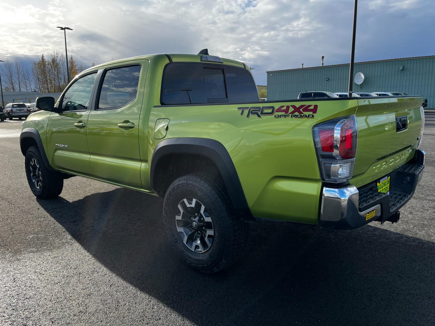 2023 GREEN /Black TOYOTA TACOMA trd off road (3TYCZ5AN4PT) with an 3.5L engine, Automatic transmission, located at 1960 Industrial Drive, Wasilla, 99654, (907) 274-2277, 61.573475, -149.400146 - Photo#2