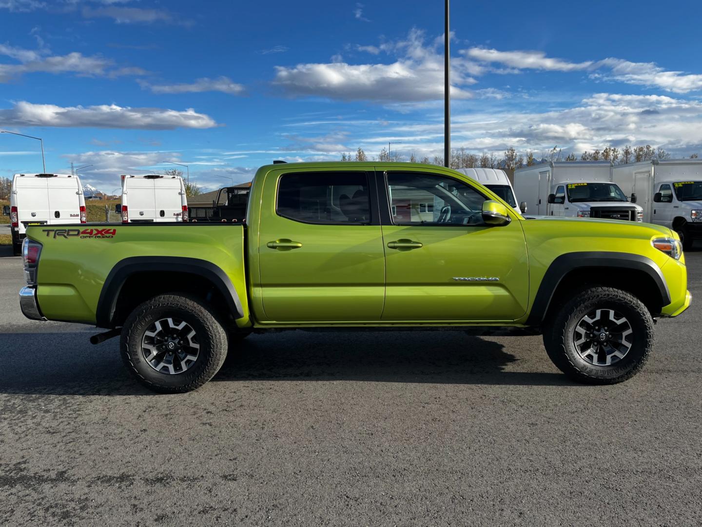 2023 GREEN /Black TOYOTA TACOMA trd off road (3TYCZ5AN4PT) with an 3.5L engine, Automatic transmission, located at 1960 Industrial Drive, Wasilla, 99654, (907) 274-2277, 61.573475, -149.400146 - Photo#5