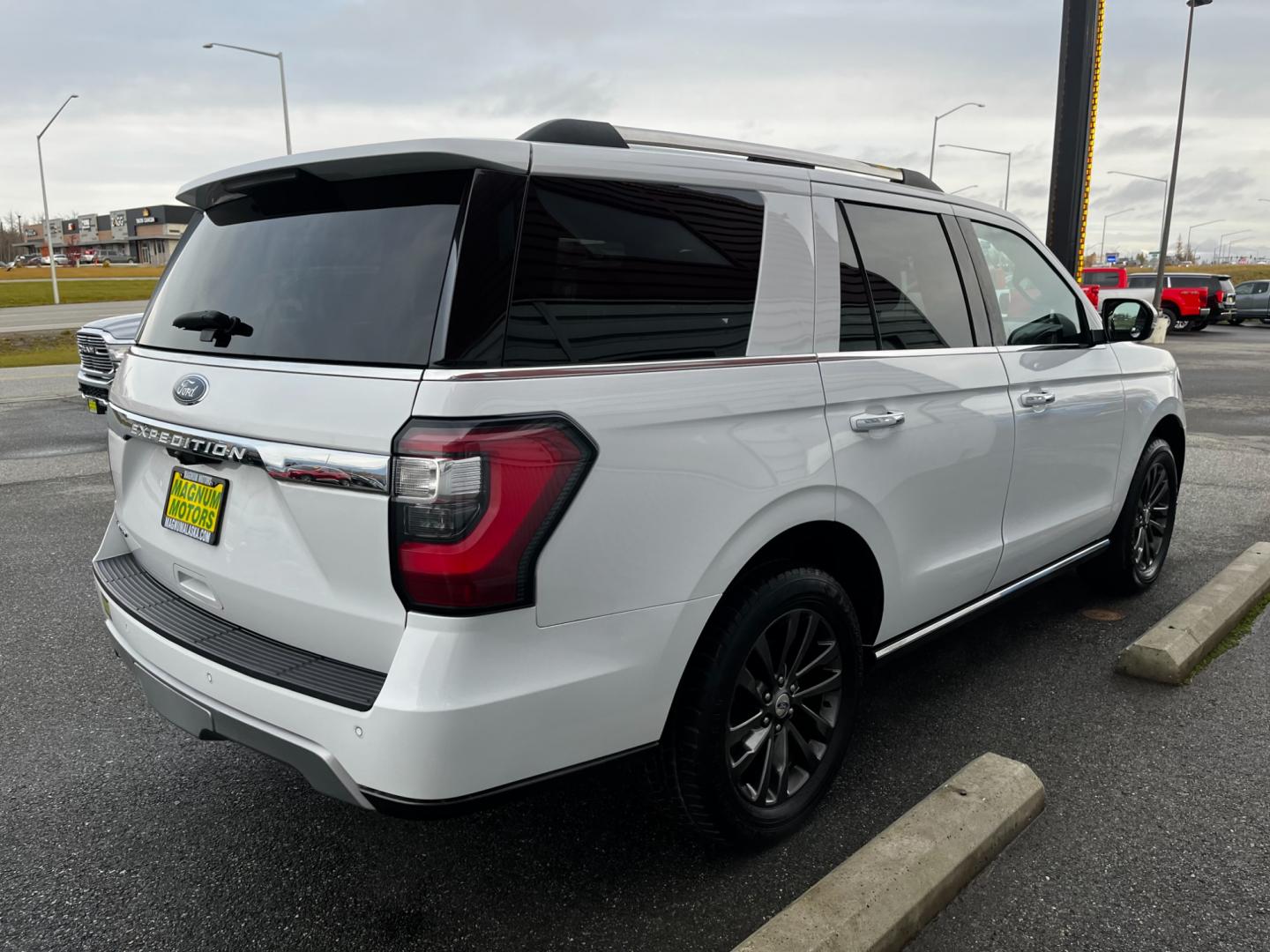 2020 WHITE /Black FORD EXPEDITION LIMITED (1FMJU2ATXLE) with an 3.5L engine, Automatic transmission, located at 1960 Industrial Drive, Wasilla, 99654, (907) 274-2277, 61.573475, -149.400146 - Photo#4