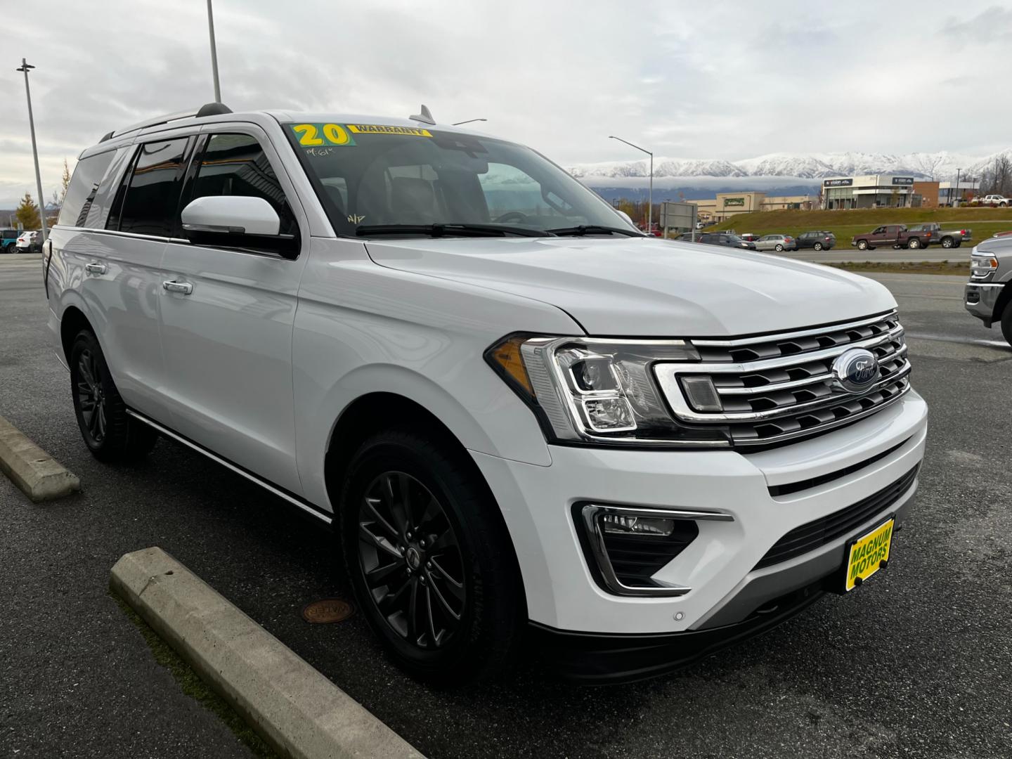 2020 WHITE /Black FORD EXPEDITION LIMITED (1FMJU2ATXLE) with an 3.5L engine, Automatic transmission, located at 1960 Industrial Drive, Wasilla, 99654, (907) 274-2277, 61.573475, -149.400146 - Photo#5