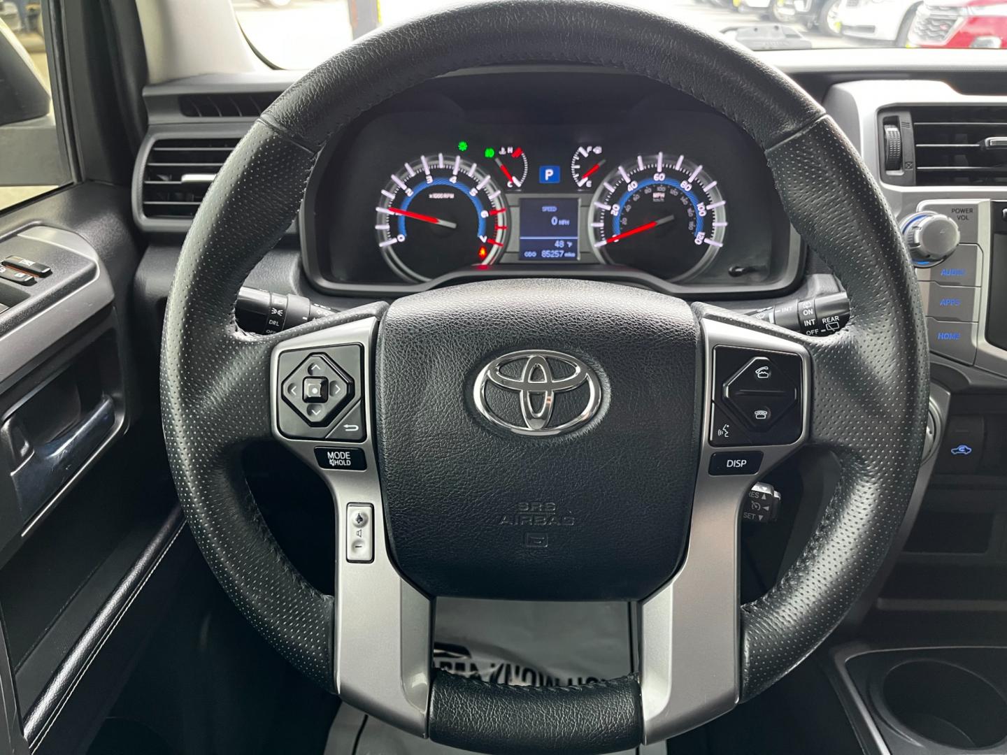 2017 Silver /Black Toyota 4Runner SR5 4WD (JTEBU5JR0H5) with an 4.0L V6 DOHC 24V engine, 5A transmission, located at 1960 Industrial Drive, Wasilla, 99654, (907) 274-2277, 61.573475, -149.400146 - Third Row - Photo#14