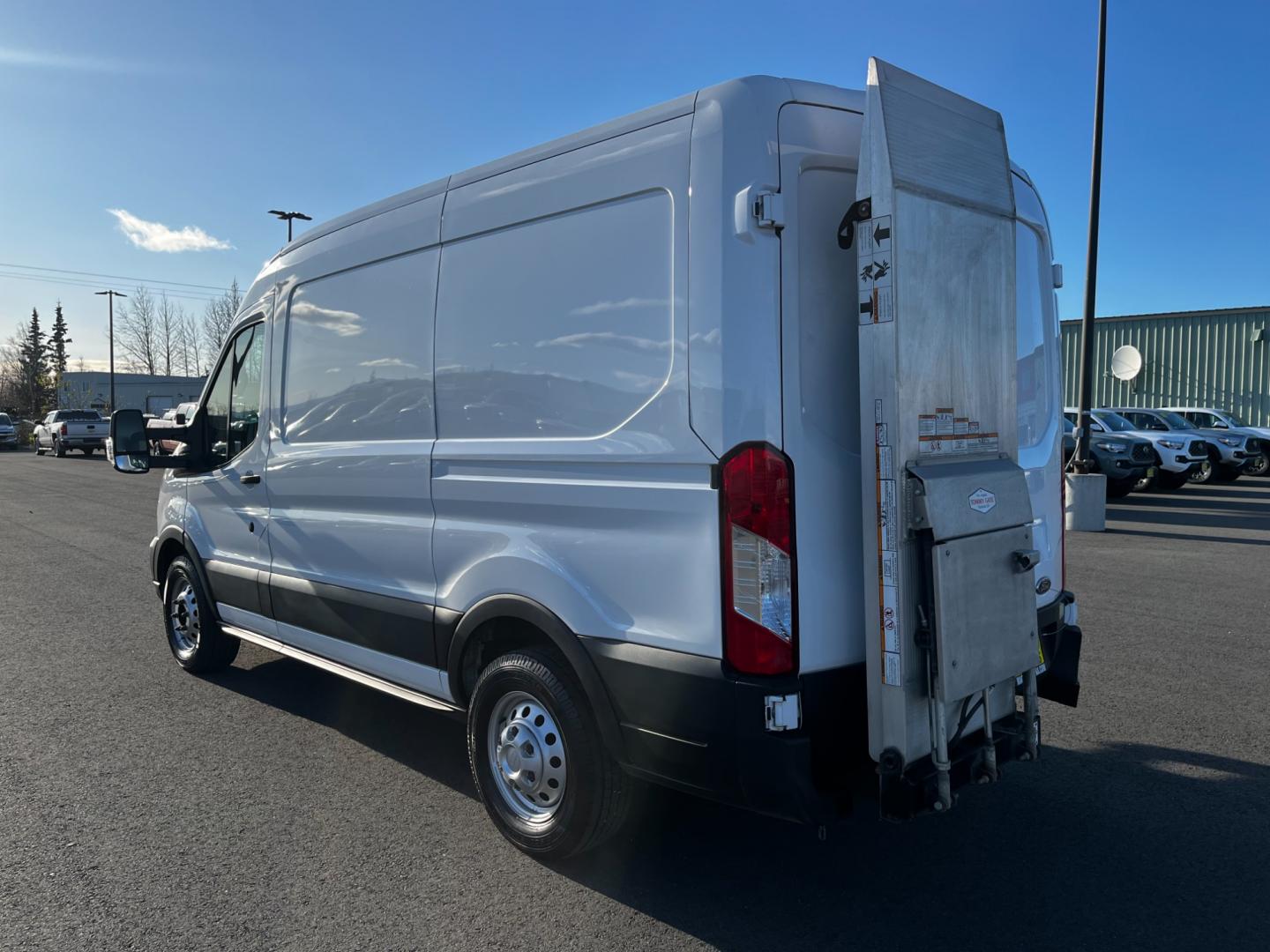 2020 WHITE /Black FORD TRANSIT 350 (1FTBW2C86LK) with an 3.5L engine, Automatic transmission, located at 1960 Industrial Drive, Wasilla, 99654, (907) 274-2277, 61.573475, -149.400146 - Photo#2