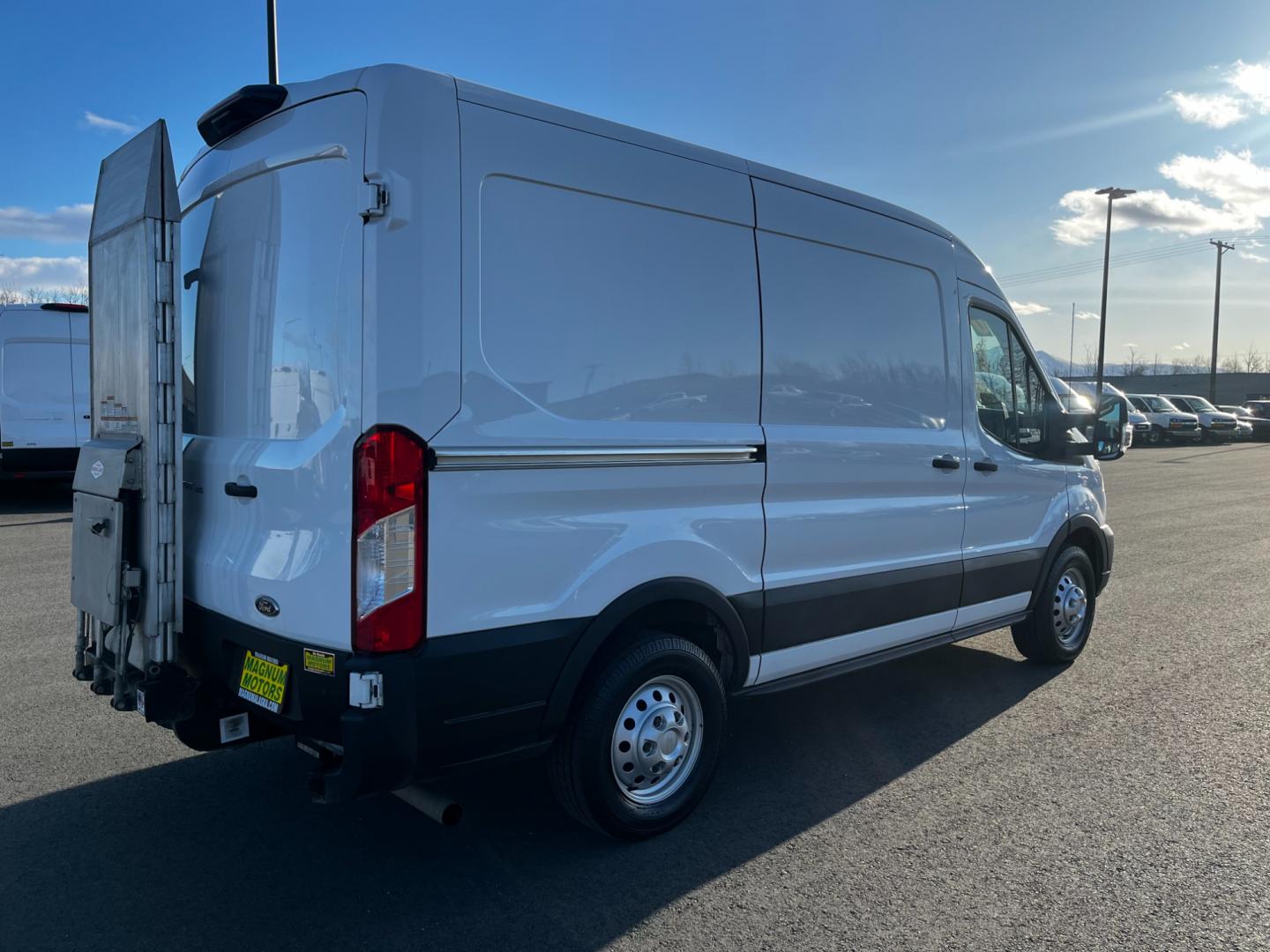 2020 WHITE /Black FORD TRANSIT 350 (1FTBW2C86LK) with an 3.5L engine, Automatic transmission, located at 1960 Industrial Drive, Wasilla, 99654, (907) 274-2277, 61.573475, -149.400146 - Photo#4