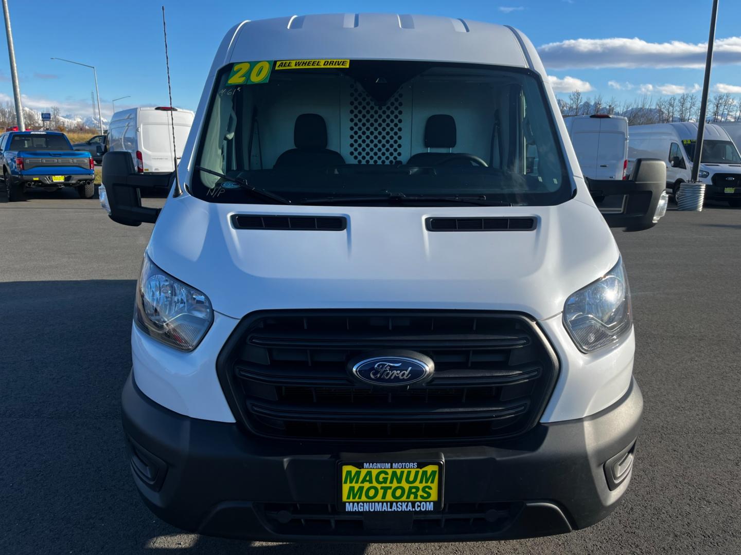 2020 WHITE /Black FORD TRANSIT 350 (1FTBW2C86LK) with an 3.5L engine, Automatic transmission, located at 1960 Industrial Drive, Wasilla, 99654, (907) 274-2277, 61.573475, -149.400146 - Photo#6