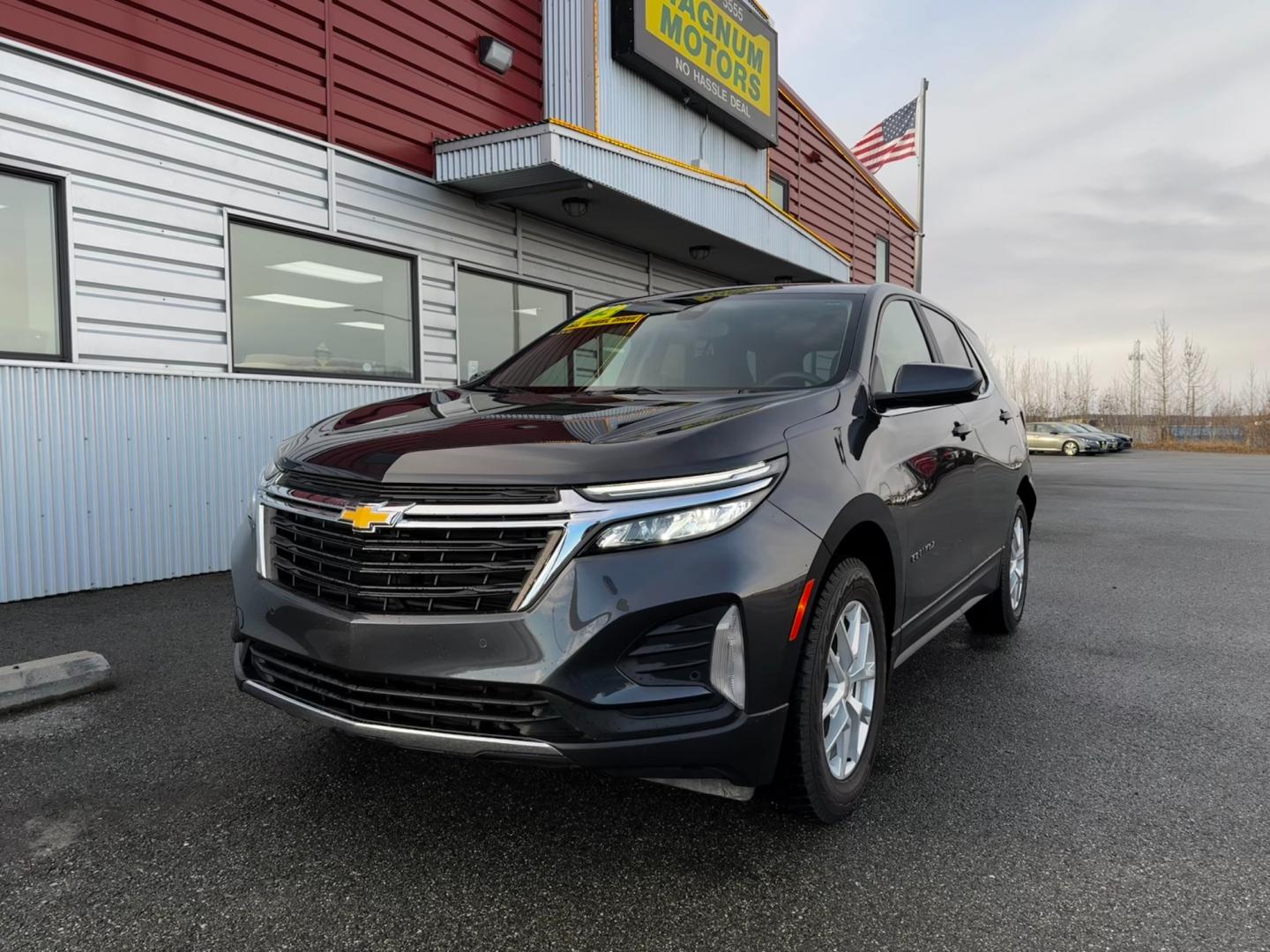 2023 GRAY CHEVROLET EQUINOX LT (3GNAXTEGXPS) with an 1.5L engine, Automatic transmission, located at 1960 Industrial Drive, Wasilla, 99654, (907) 274-2277, 61.573475, -149.400146 - Photo#0