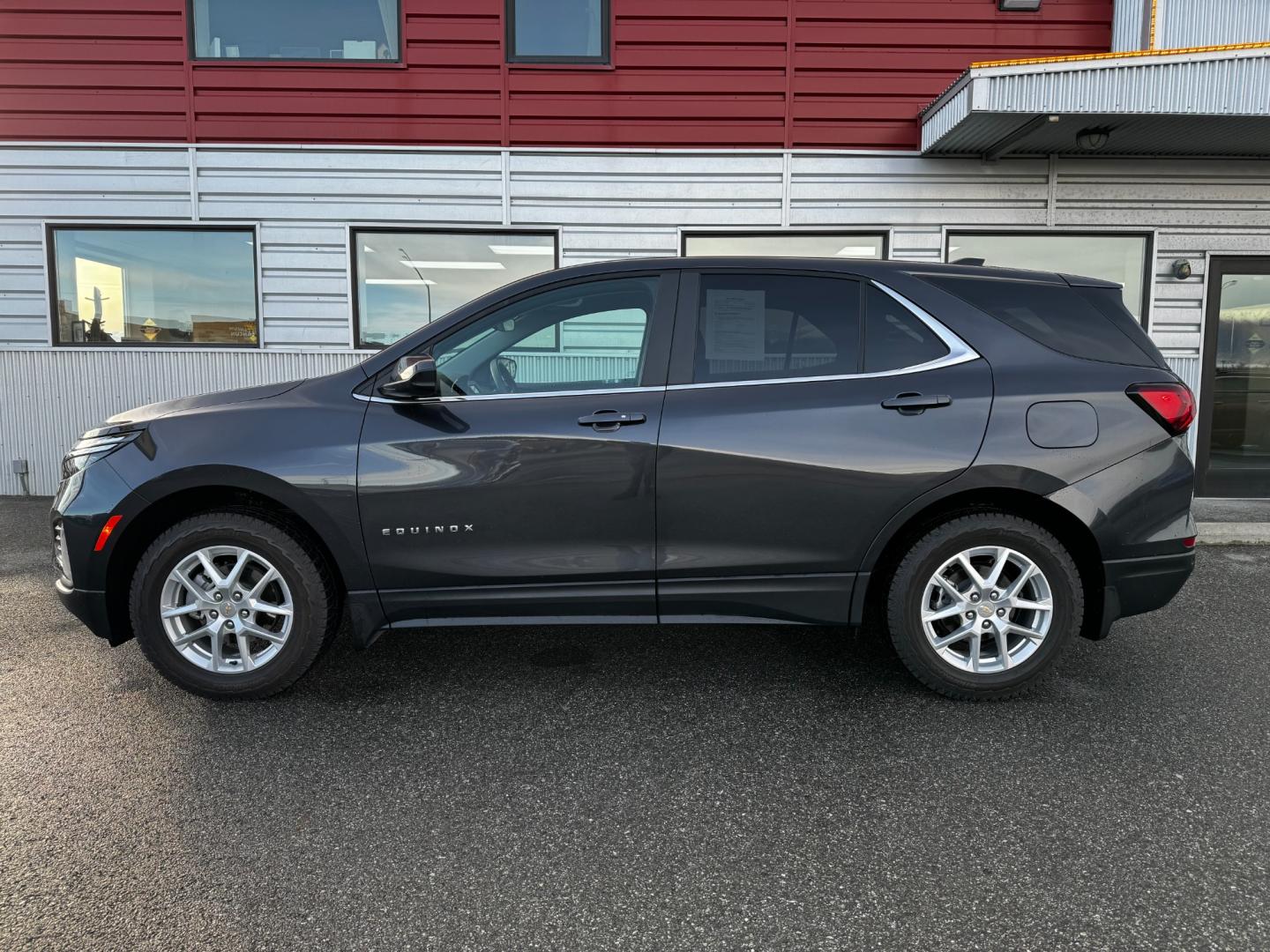 2023 GRAY CHEVROLET EQUINOX LT (3GNAXTEGXPS) with an 1.5L engine, Automatic transmission, located at 1960 Industrial Drive, Wasilla, 99654, (907) 274-2277, 61.573475, -149.400146 - Photo#1