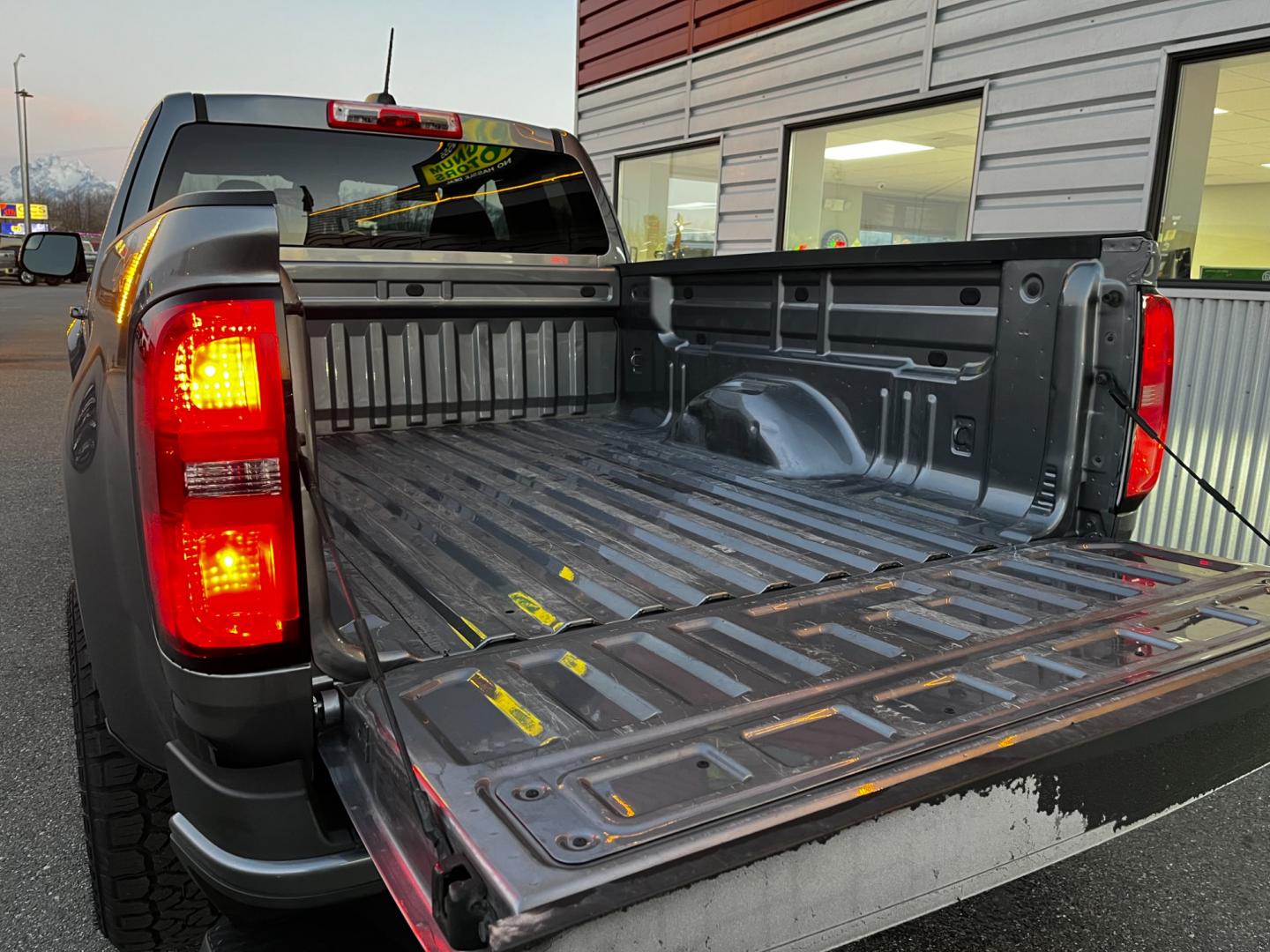 2021 Gray /Black Chevrolet Colorado Ext. Cab 4WD (1GCHTCEA4M1) with an 2.5L L4 DOHC 16V GAS engine, 6A transmission, located at 1960 Industrial Drive, Wasilla, 99654, (907) 274-2277, 61.573475, -149.400146 - 2" Lift w/Custom wheels and tires. - Photo#13