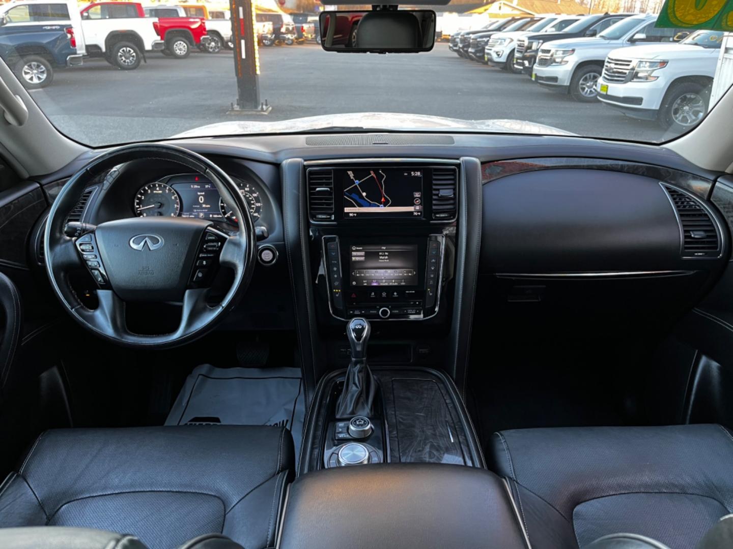 2020 SILVER /Black INFINITI QX80 LUXE (JN8AZ2NE2L9) with an 5.6L engine, Automatic transmission, located at 1960 Industrial Drive, Wasilla, 99654, (907) 274-2277, 61.573475, -149.400146 - Photo#14