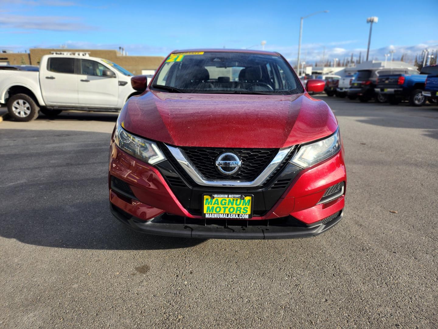 2021 /GRAY/BLACK Nissan Rogue Sport S AWD (JN1BJ1AW2MW) with an 2.0L L4 DOHC 16V engine, CVT transmission, located at 1960 Industrial Drive, Wasilla, 99654, (907) 274-2277, 61.573475, -149.400146 - Photo#2