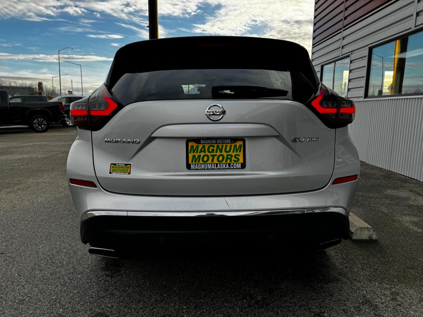 2021 Silver Nissan Murano SV AWD (5N1AZ2BS9MC) with an 3.5L V6 DOHC 24V engine, located at 1960 Industrial Drive, Wasilla, 99654, (907) 274-2277, 61.573475, -149.400146 - Photo#4