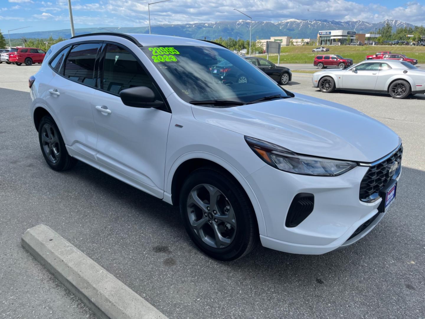 2023 WHITE FORD ESCAPE ST-LINE (1FMCU9MN1PU) with an 1.5L engine, Automatic transmission, located at 1960 Industrial Drive, Wasilla, 99654, (907) 274-2277, 61.573475, -149.400146 - Photo#5