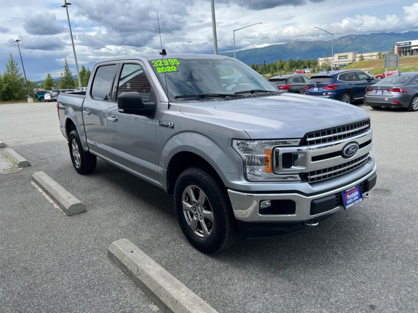 2020 SILVER FORD F-150 XLT (1FTEW1E58LF) with an 5.0L engine, Automatic transmission, located at 1960 Industrial Drive, Wasilla, 99654, (907) 274-2277, 61.573475, -149.400146 - Photo#1