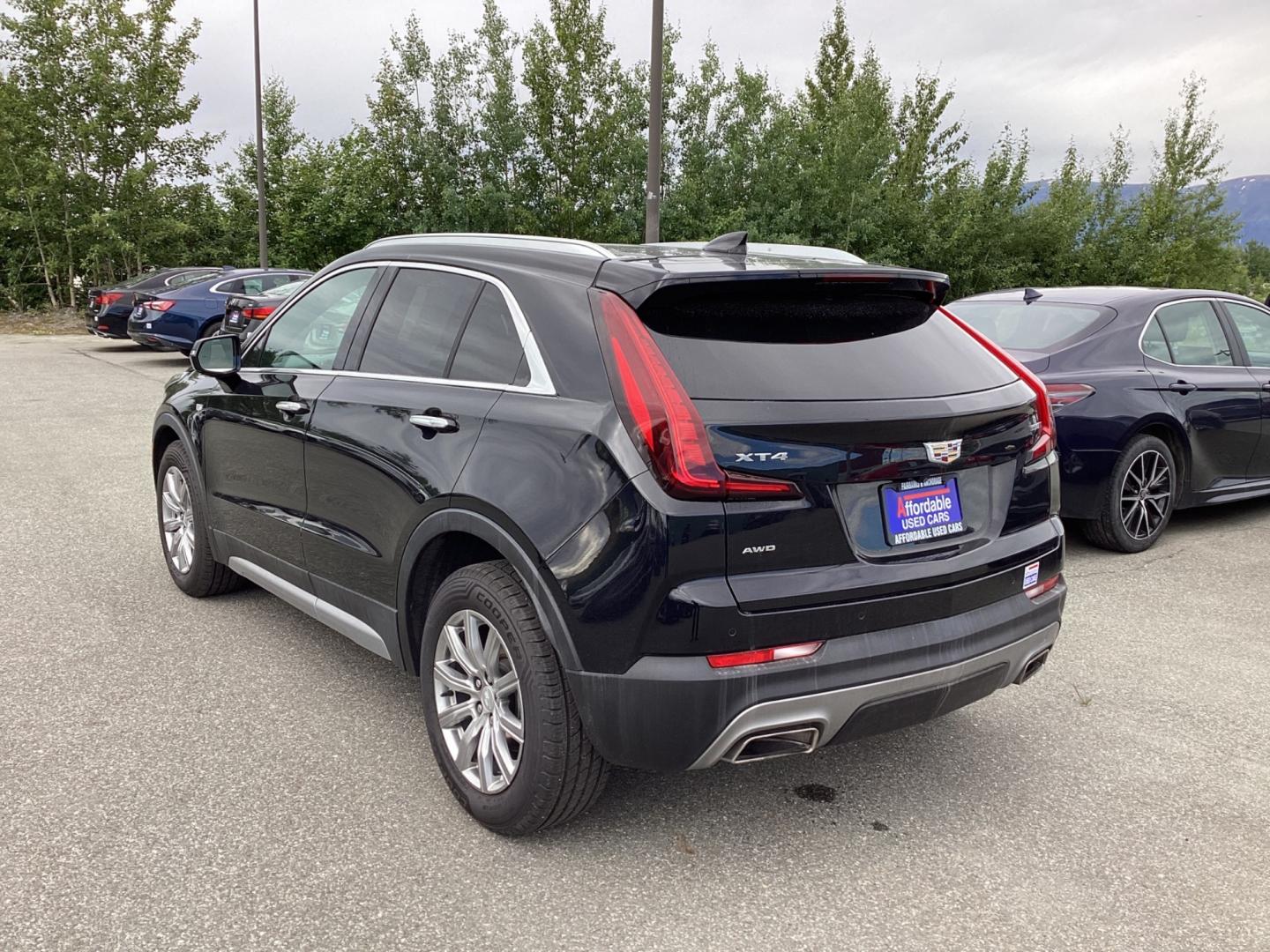 2021 BLACK CADILLAC XT4 PREMIUM LUXURY (1GYFZDR42MF) with an 2.0L engine, Automatic transmission, located at 1960 Industrial Drive, Wasilla, 99654, (907) 274-2277, 61.573475, -149.400146 - Photo#3