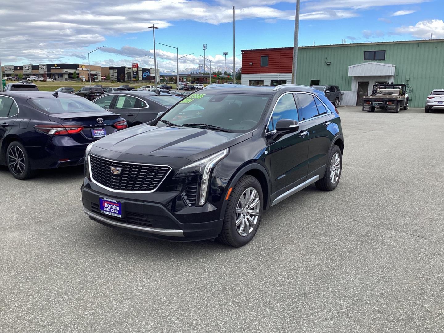 2021 BLACK CADILLAC XT4 PREMIUM LUXURY (1GYFZDR42MF) with an 2.0L engine, Automatic transmission, located at 1960 Industrial Drive, Wasilla, 99654, (907) 274-2277, 61.573475, -149.400146 - Photo#0