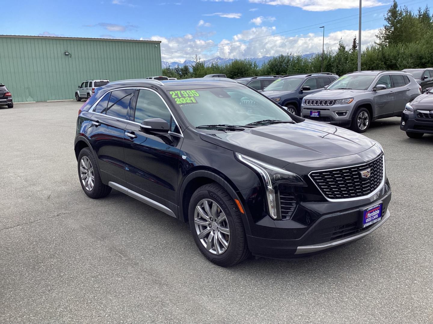 2021 BLACK CADILLAC XT4 PREMIUM LUXURY (1GYFZDR42MF) with an 2.0L engine, Automatic transmission, located at 1960 Industrial Drive, Wasilla, 99654, (907) 274-2277, 61.573475, -149.400146 - Photo#2