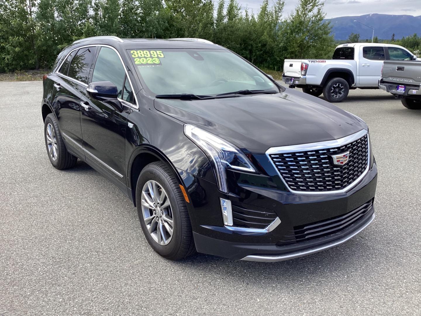 2023 BLACK CADILLAC XT5 PREMIUM LUXURY (1GYKNDRS6PZ) with an 3.6L engine, Automatic transmission, located at 1960 Industrial Drive, Wasilla, 99654, (907) 274-2277, 61.573475, -149.400146 - Photo#0