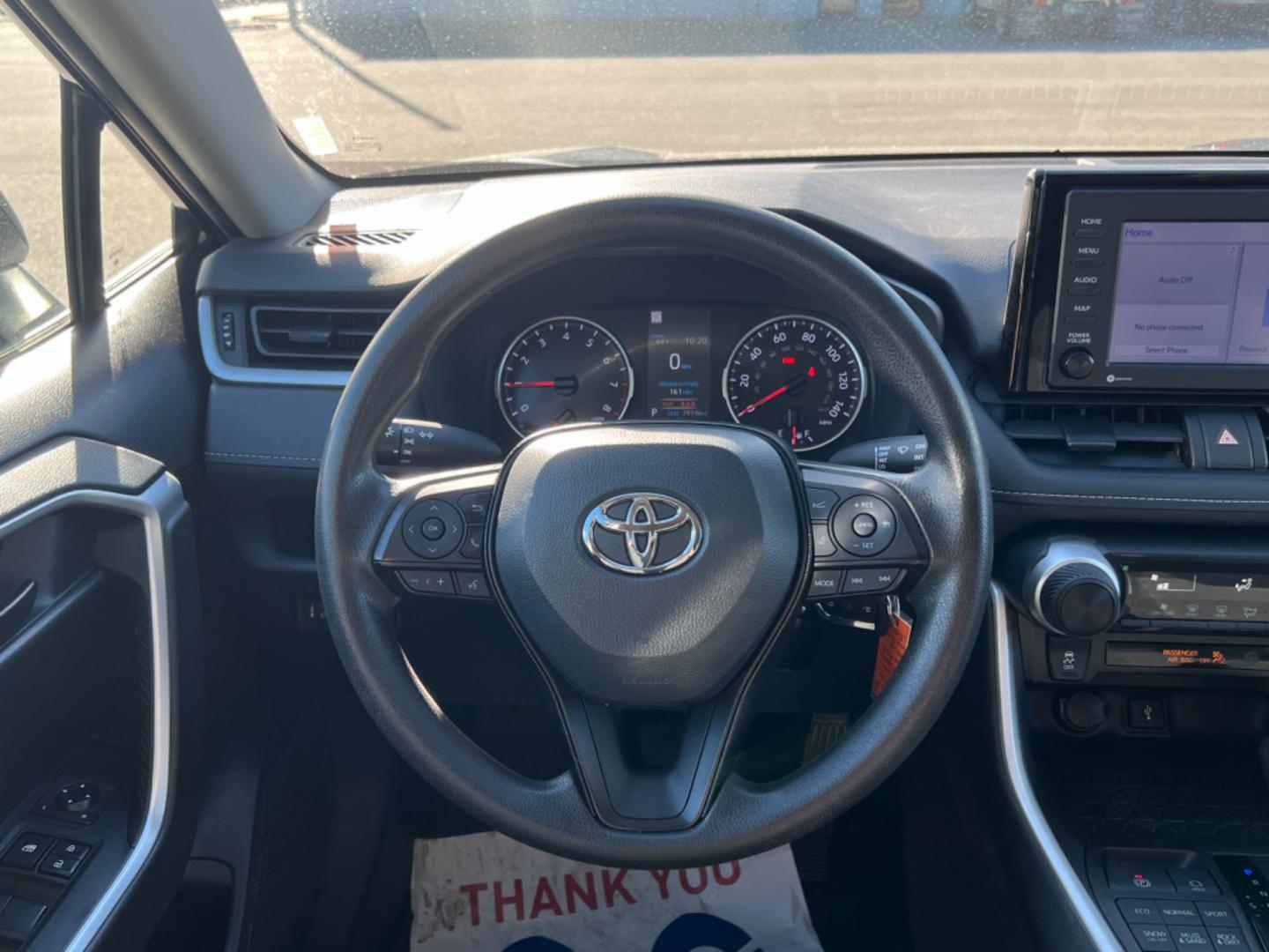 2021 BLACK TOYOTA RAV4 LE (2T3F1RFV7MW) with an 2.5L engine, Automatic transmission, located at 1960 Industrial Drive, Wasilla, 99654, (907) 274-2277, 61.573475, -149.400146 - Photo#6