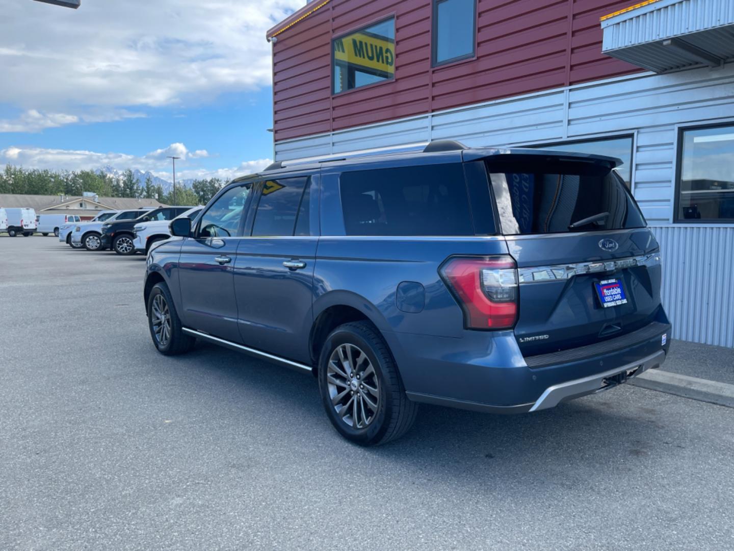 2020 BLUE FORD EXPEDITION MAX LIMITED (1FMJK2ATXLE) with an 3.5L engine, Automatic transmission, located at 1960 Industrial Drive, Wasilla, 99654, (907) 274-2277, 61.573475, -149.400146 - Photo#2