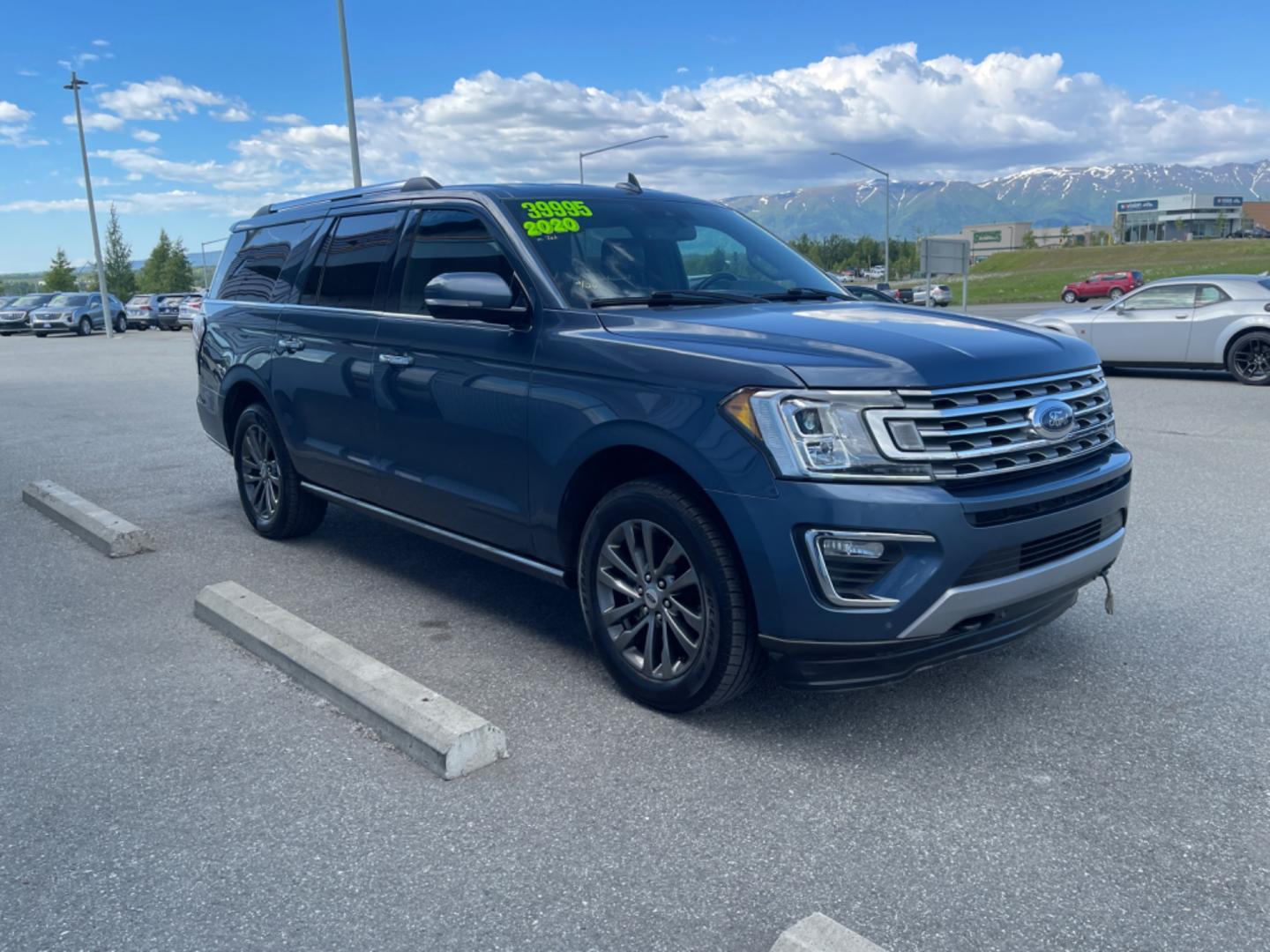 2020 BLUE FORD EXPEDITION MAX LIMITED (1FMJK2ATXLE) with an 3.5L engine, Automatic transmission, located at 1960 Industrial Drive, Wasilla, 99654, (907) 274-2277, 61.573475, -149.400146 - Photo#4