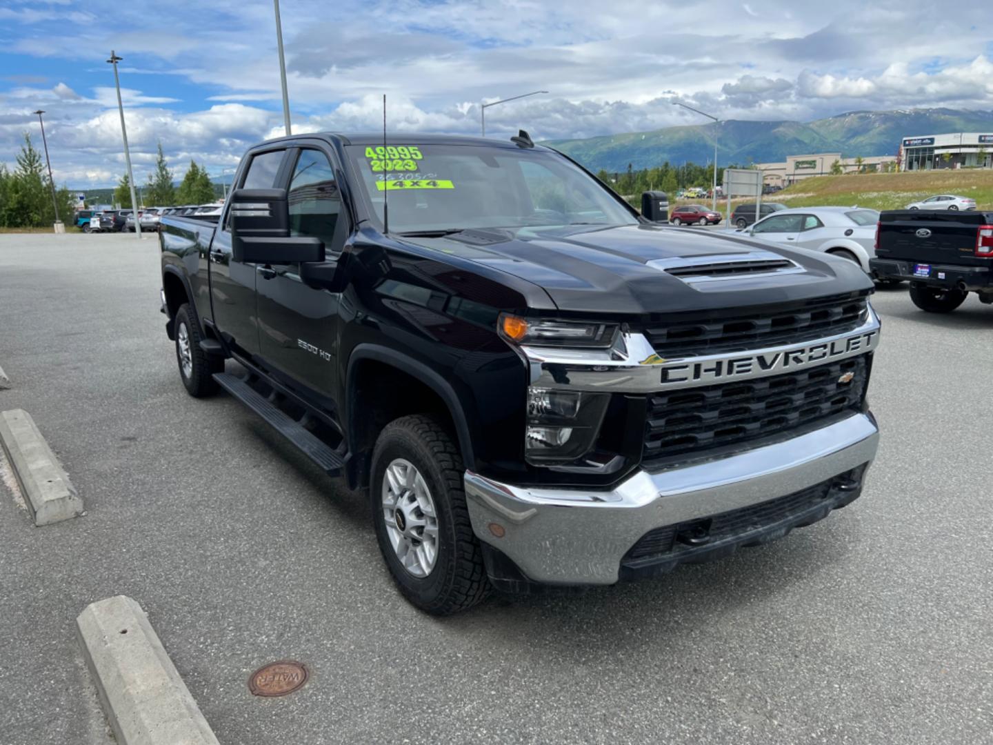 2023 BLACK CHEVROLET SILVERADO 2500H LT (1GC4YNE70PF) with an 6.6L engine, Automatic transmission, located at 1960 Industrial Drive, Wasilla, 99654, (907) 274-2277, 61.573475, -149.400146 - Photo#0