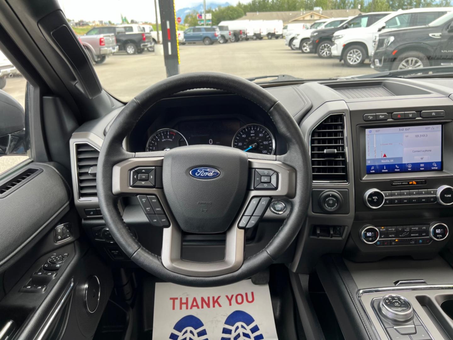 2020 GRAY FORD EXPEDITION XLT (1FMJU1JT0LE) with an 3.5L engine, Automatic transmission, located at 1960 Industrial Drive, Wasilla, 99654, (907) 274-2277, 61.573475, -149.400146 - Photo#4