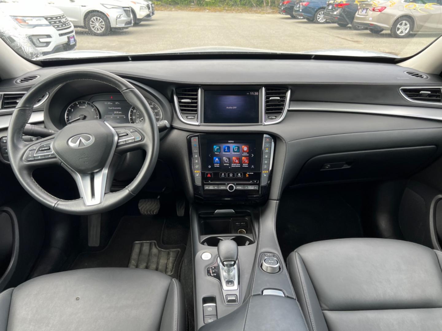 2021 SILVER INFINITI QX50 LUXE (3PCAJ5BB6MF) with an 2.0L engine, Continuously Variable transmission, located at 1960 Industrial Drive, Wasilla, 99654, (907) 274-2277, 61.573475, -149.400146 - Photo#21