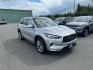 2021 SILVER INFINITI QX50 LUXE (3PCAJ5BB6MF) with an 2.0L engine, Continuously Variable transmission, located at 1960 Industrial Drive, Wasilla, 99654, (907) 274-2277, 61.573475, -149.400146 - Photo#1