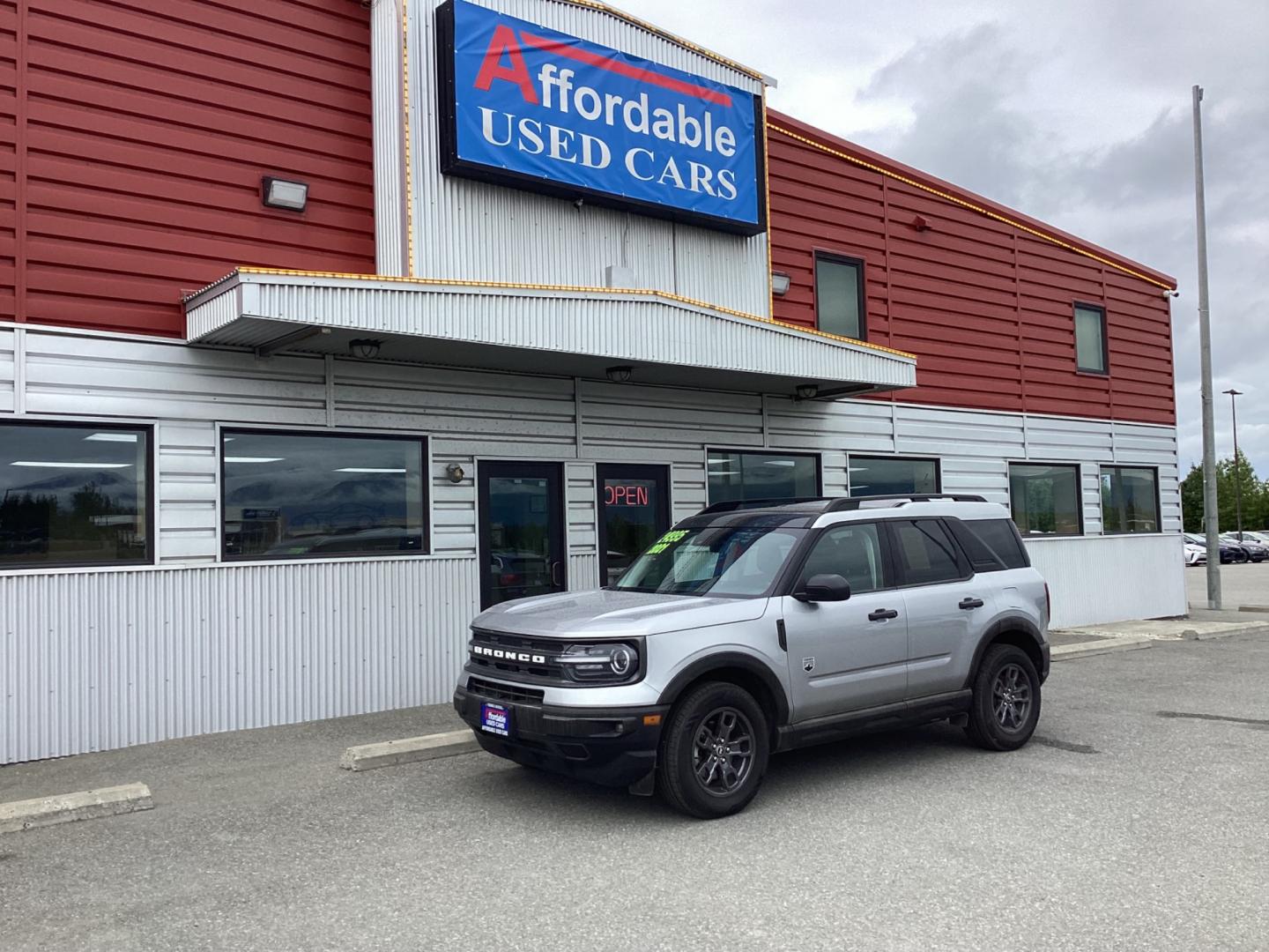 2021 SILVER FORD BRONCO SPORT BIG BEND (3FMCR9B69MR) with an 1.5L engine, Automatic transmission, located at 1960 Industrial Drive, Wasilla, 99654, (907) 274-2277, 61.573475, -149.400146 - Photo#0