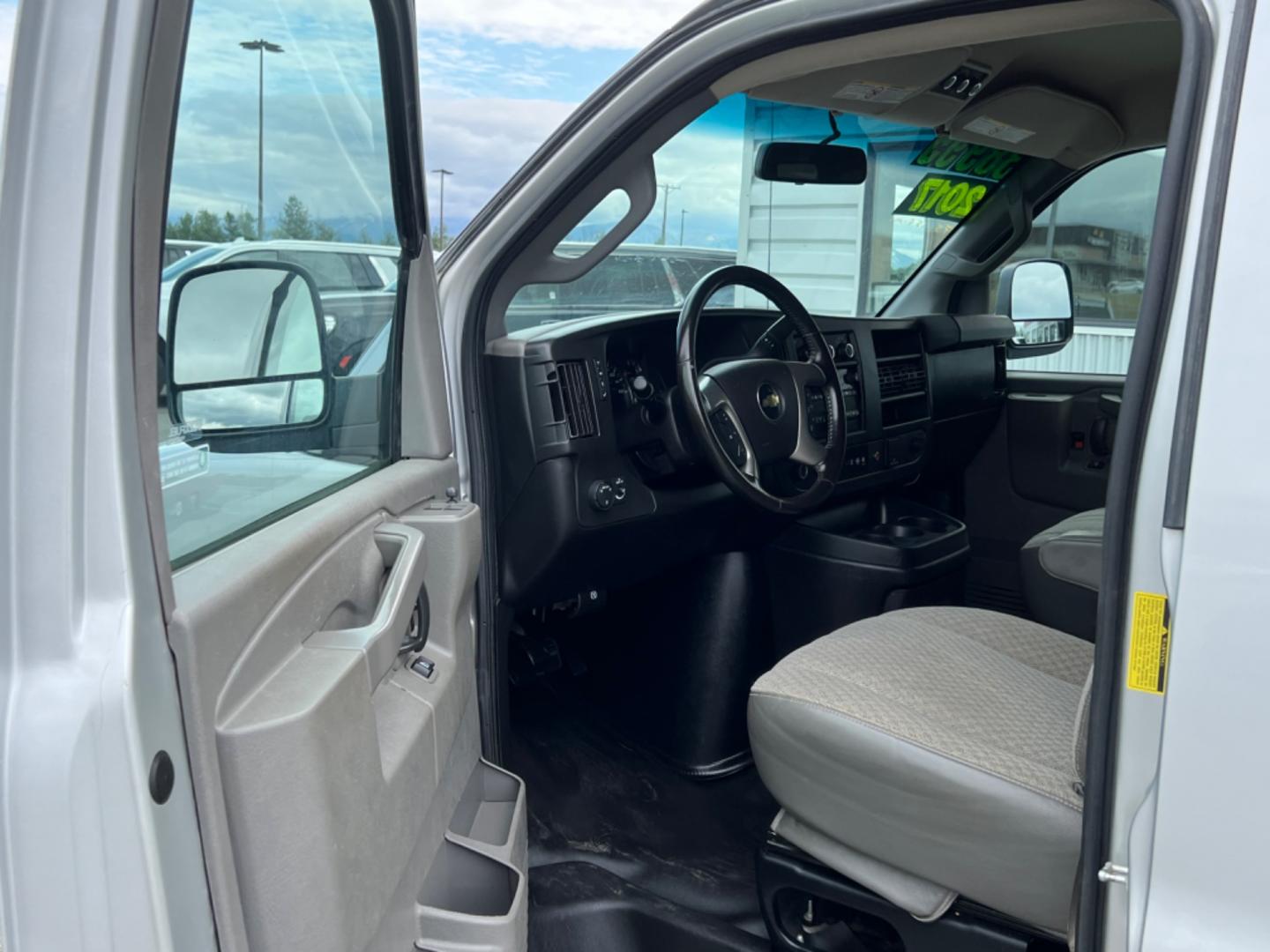 2017 GRAY CHEVROLET EXPRESS LS 3500 (1GAZGNFG7H1) with an 6.0L engine, Automatic transmission, located at 1960 Industrial Drive, Wasilla, 99654, (907) 274-2277, 61.573475, -149.400146 - Photo#3