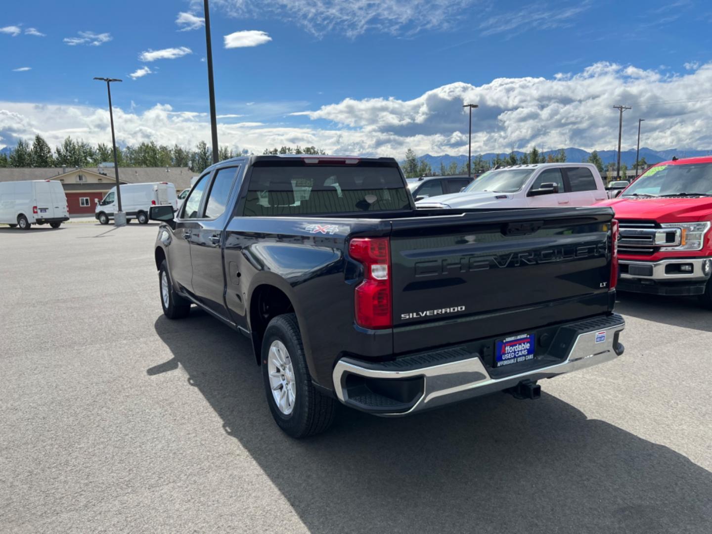 2023 BLACK CHEVROLET SILVERADO 1500 LT (3GCUDDED0PG) with an 5.3L engine, Automatic transmission, located at 1960 Industrial Drive, Wasilla, 99654, (907) 274-2277, 61.573475, -149.400146 - Photo#3