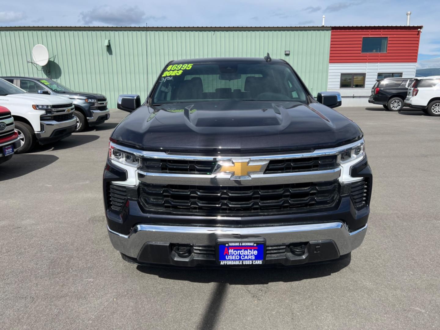 2023 BLACK CHEVROLET SILVERADO 1500 LT (3GCUDDED0PG) with an 5.3L engine, Automatic transmission, located at 1960 Industrial Drive, Wasilla, 99654, (907) 274-2277, 61.573475, -149.400146 - Photo#5