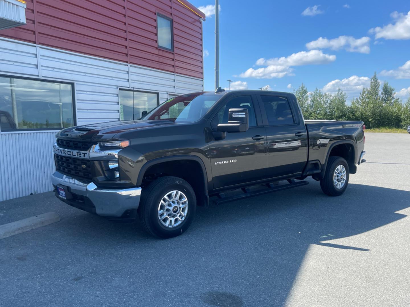 2023 GREEN CHEVROLET SILVERADO 2500 HEAVY DUTY LT (2GC4YNE70P1) with an 6.6L engine, Automatic transmission, located at 1960 Industrial Drive, Wasilla, 99654, (907) 274-2277, 61.573475, -149.400146 - Photo#0