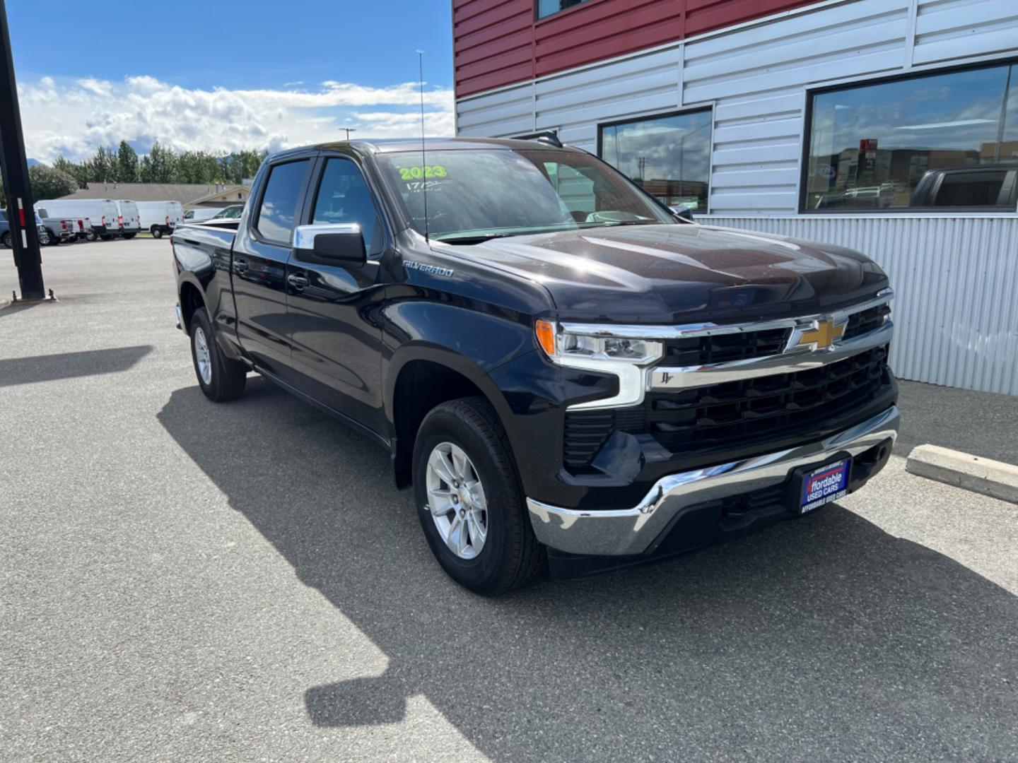 2023 GRAY CHEVROLET SILVERADO 1500 LT (1GCUDDED0PZ) with an 5.3L engine, Automatic transmission, located at 1960 Industrial Drive, Wasilla, 99654, (907) 274-2277, 61.573475, -149.400146 - Photo#0