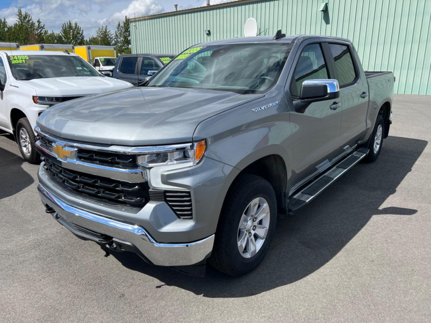 2023 GREY CHEVROLET SILVERADO 1500 LT (2GCUDDED4P1) with an 5.3L engine, Automatic transmission, located at 1960 Industrial Drive, Wasilla, 99654, (907) 274-2277, 61.573475, -149.400146 - Photo#1