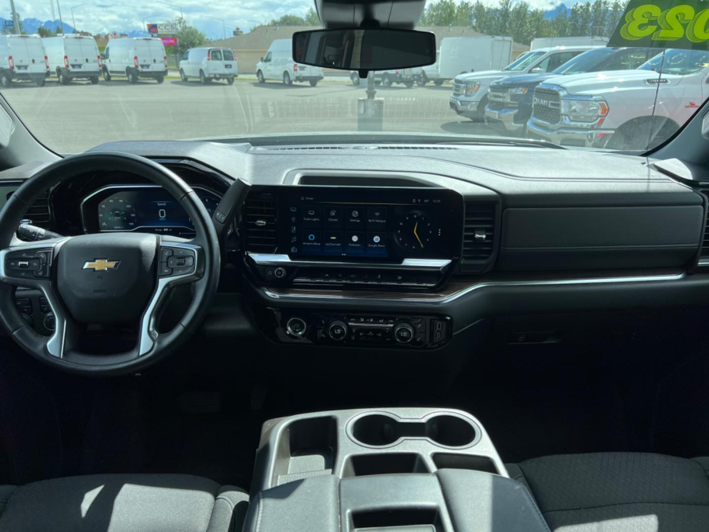 2023 GREY CHEVROLET SILVERADO 1500 LT (2GCUDDED4P1) with an 5.3L engine, Automatic transmission, located at 1960 Industrial Drive, Wasilla, 99654, (907) 274-2277, 61.573475, -149.400146 - Photo#8