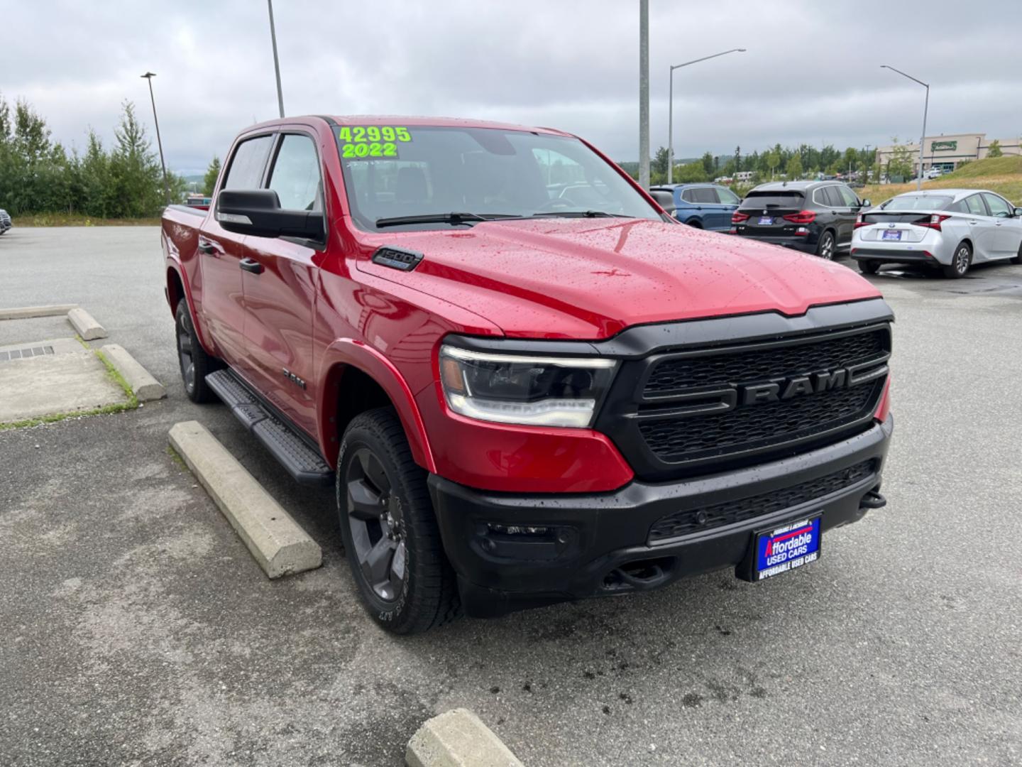 2022 RED RAM 1500 BIG HORN/LONE S (1C6SRFFT6NN) with an 5.7L engine, Automatic transmission, located at 1960 Industrial Drive, Wasilla, 99654, (907) 274-2277, 61.573475, -149.400146 - Photo#0