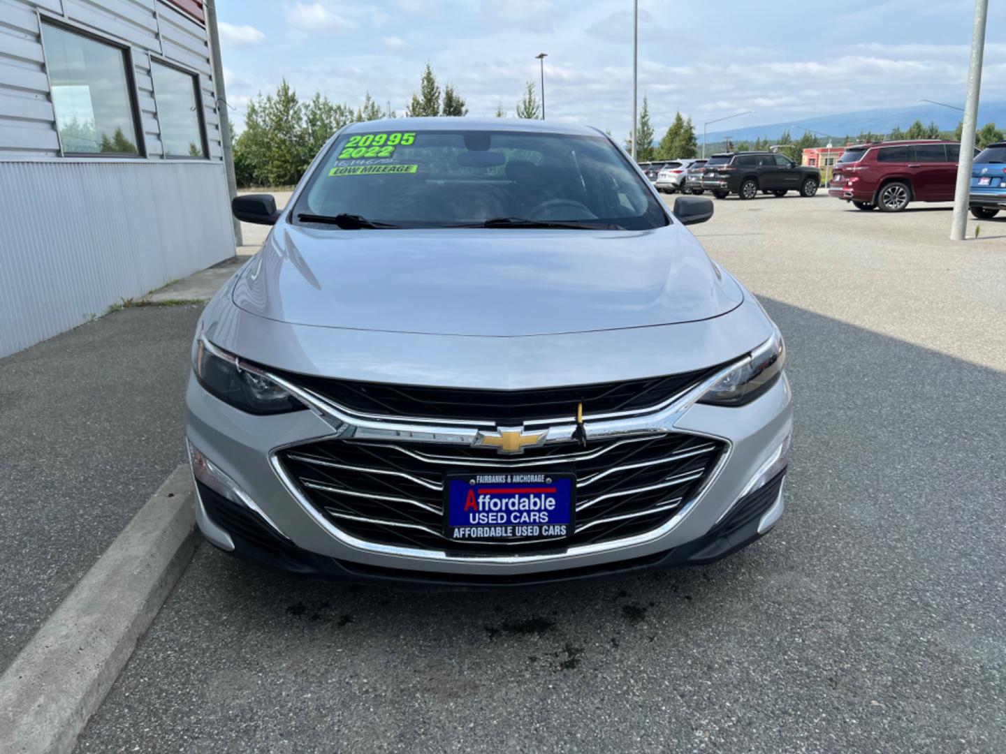 2022 SILVER CHEVROLET MALIBU LS (1G1ZB5ST1NF) with an 1.5L engine, Continuously Variable transmission, located at 1960 Industrial Drive, Wasilla, 99654, (907) 274-2277, 61.573475, -149.400146 - Photo#5