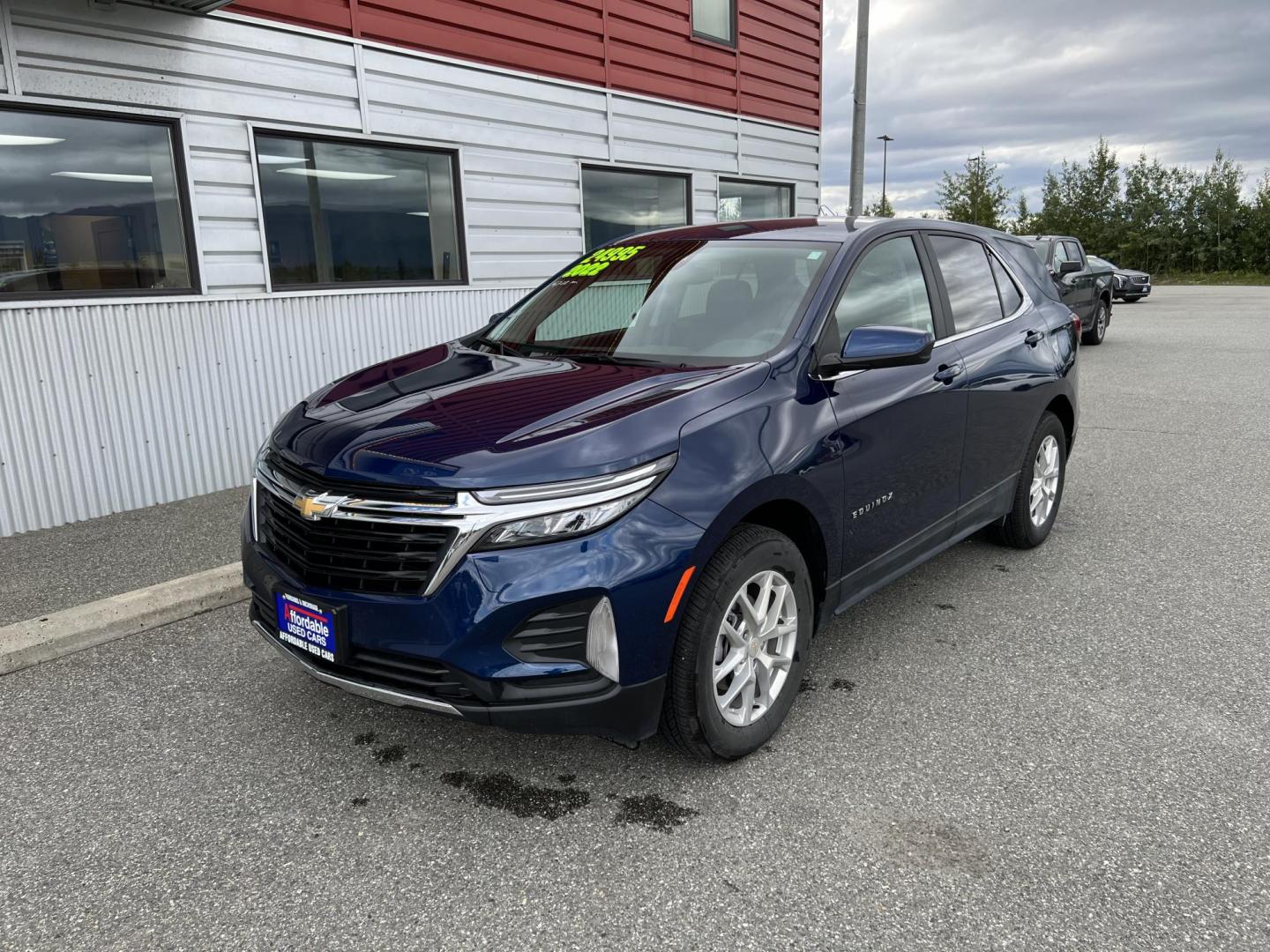 2022 BLUE CHEVROLET EQUINOX LT (3GNAXUEV0NL) with an 1.5L engine, Automatic transmission, located at 1960 Industrial Drive, Wasilla, 99654, (907) 274-2277, 61.573475, -149.400146 - Photo#17