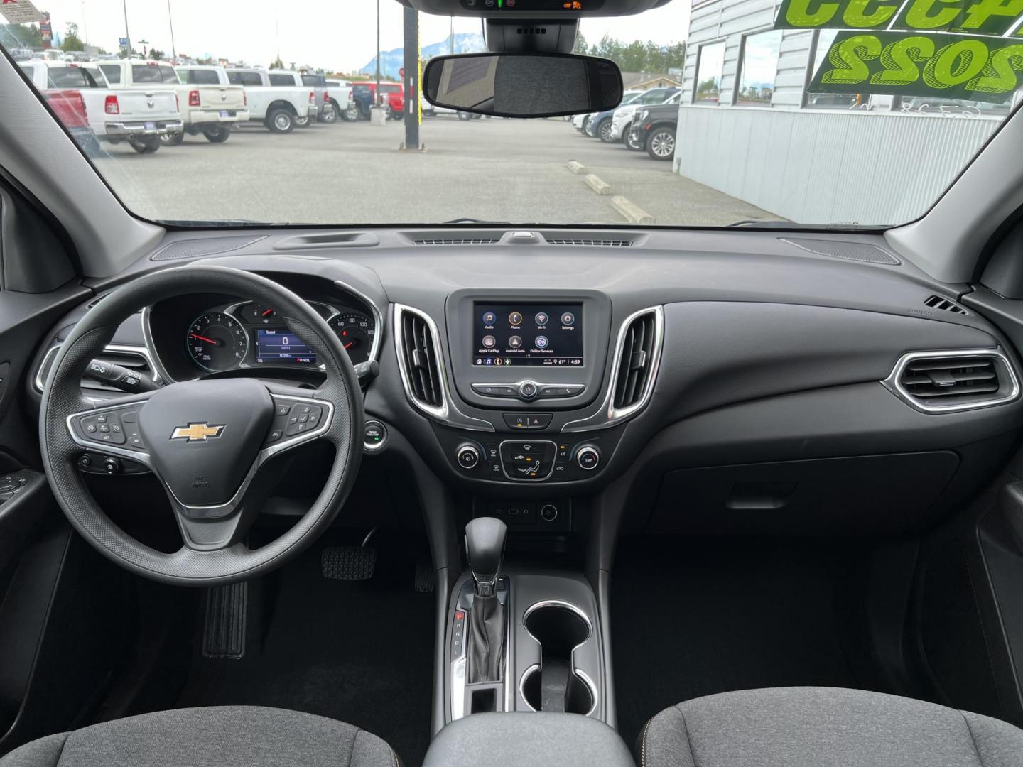 2022 BLUE CHEVROLET EQUINOX LT (3GNAXUEV0NL) with an 1.5L engine, Automatic transmission, located at 1960 Industrial Drive, Wasilla, 99654, (907) 274-2277, 61.573475, -149.400146 - Photo#5