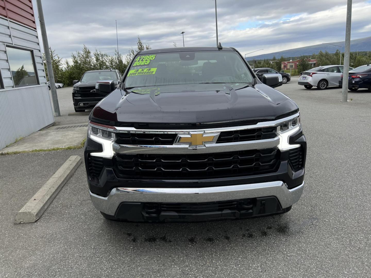 2023 BLACK CHEVROLET SILVERADO 1500 LT (1GCUDDED9PZ) with an 5.3L engine, Automatic transmission, located at 1960 Industrial Drive, Wasilla, 99654, (907) 274-2277, 61.573475, -149.400146 - Photo#1