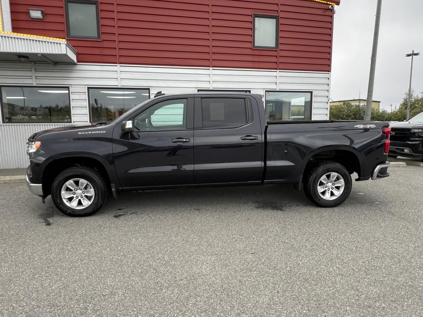 2023 BLACK CHEVROLET SILVERADO 1500 LT (1GCUDDED9PZ) with an 5.3L engine, Automatic transmission, located at 1960 Industrial Drive, Wasilla, 99654, (907) 274-2277, 61.573475, -149.400146 - Photo#3