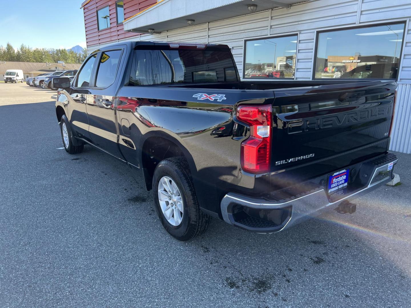 2023 BLACK CHEVROLET SILVERADO 1500 LT (3GCUDDED1PG) with an 5.3L engine, Automatic transmission, located at 1960 Industrial Drive, Wasilla, 99654, (907) 274-2277, 61.573475, -149.400146 - Photo#3