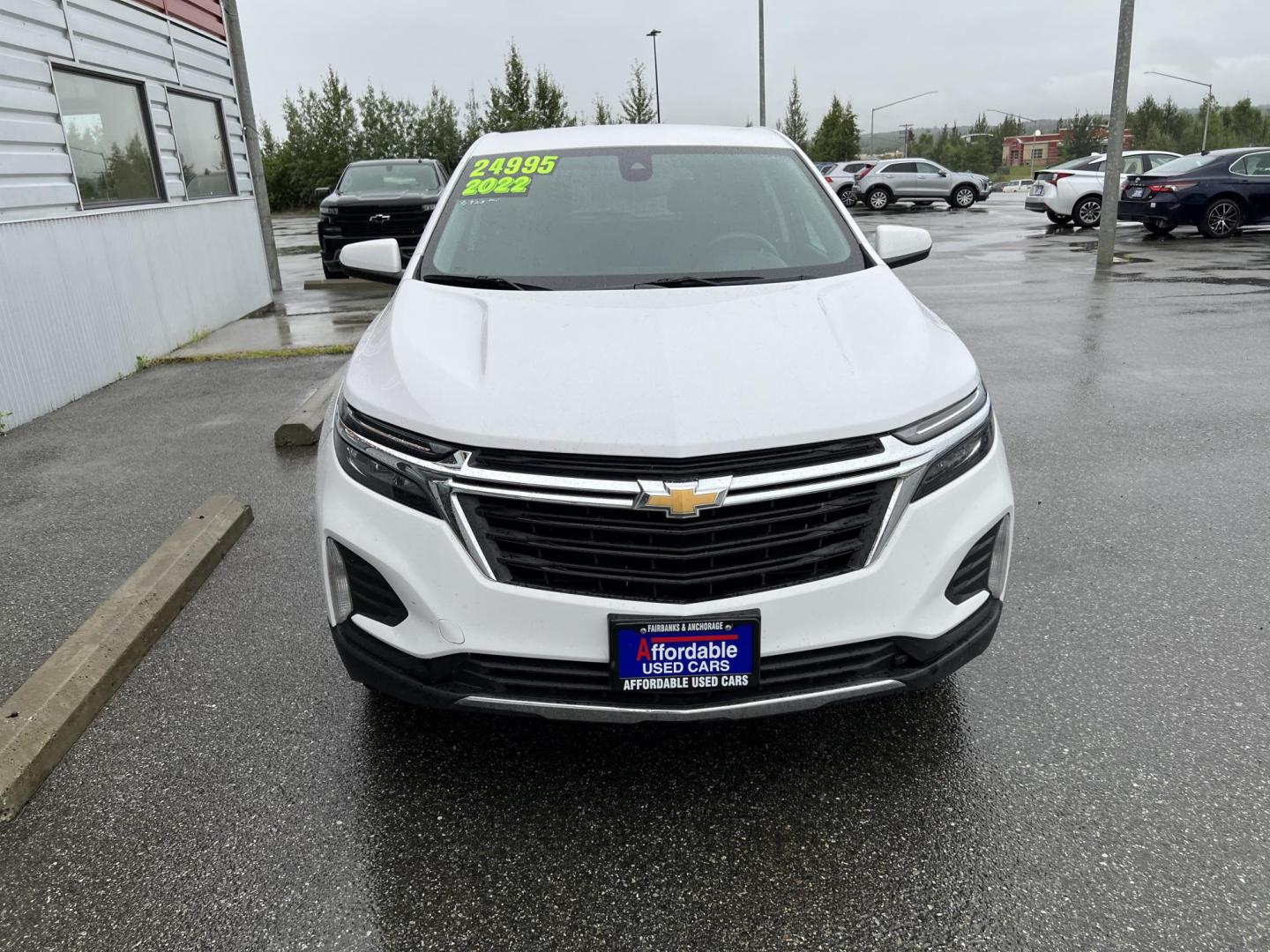 2022 Chevrolet Equinox LT AWD (3GNAXUEV7NL) with an 1.5L L4 DOHC 16V TURBO engine, 6A transmission, located at 1960 Industrial Drive, Wasilla, 99654, (907) 274-2277, 61.573475, -149.400146 - Photo#0