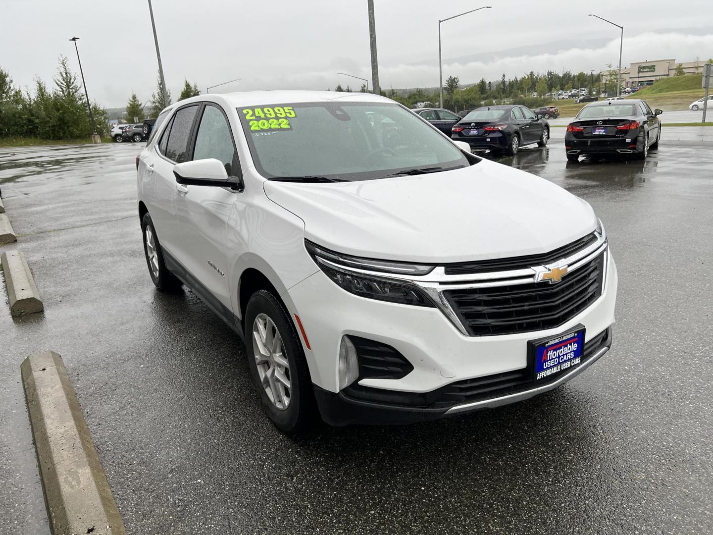 2022 Chevrolet Equinox LT AWD (3GNAXUEV7NL) with an 1.5L L4 DOHC 16V TURBO engine, 6A transmission, located at 1960 Industrial Drive, Wasilla, 99654, (907) 274-2277, 61.573475, -149.400146 - Photo#1