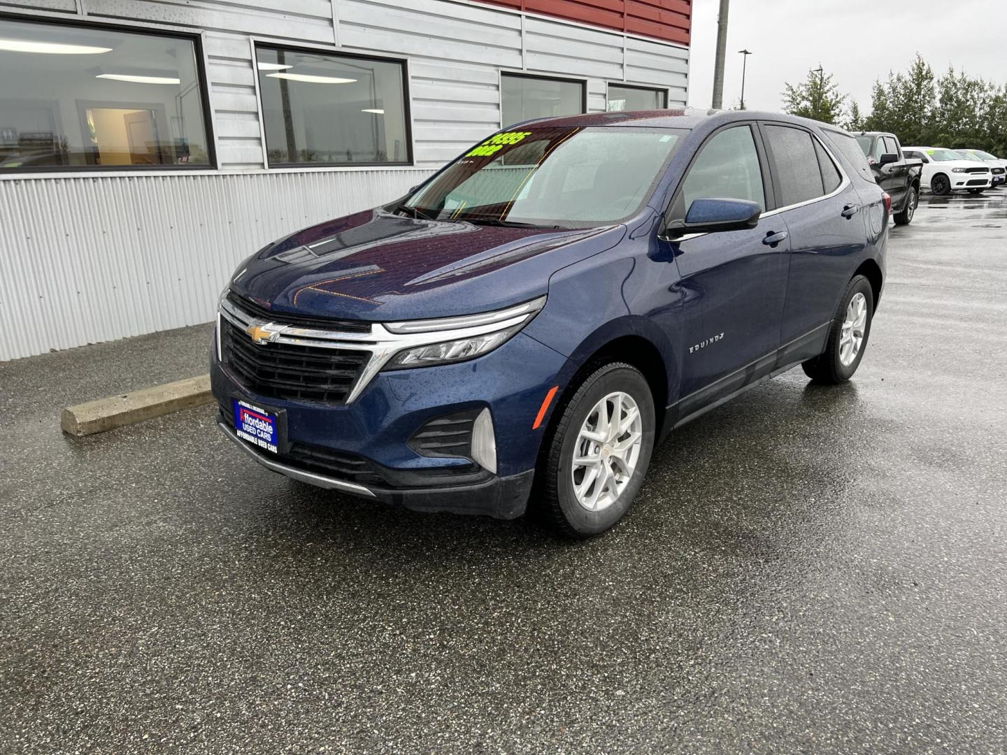 2022 Chevrolet Equinox LT AWD (3GNAXUEV4NL) with an 1.5L L4 DOHC 16V TURBO engine, 6A transmission, located at 1960 Industrial Drive, Wasilla, 99654, (907) 274-2277, 61.573475, -149.400146 - Photo#0