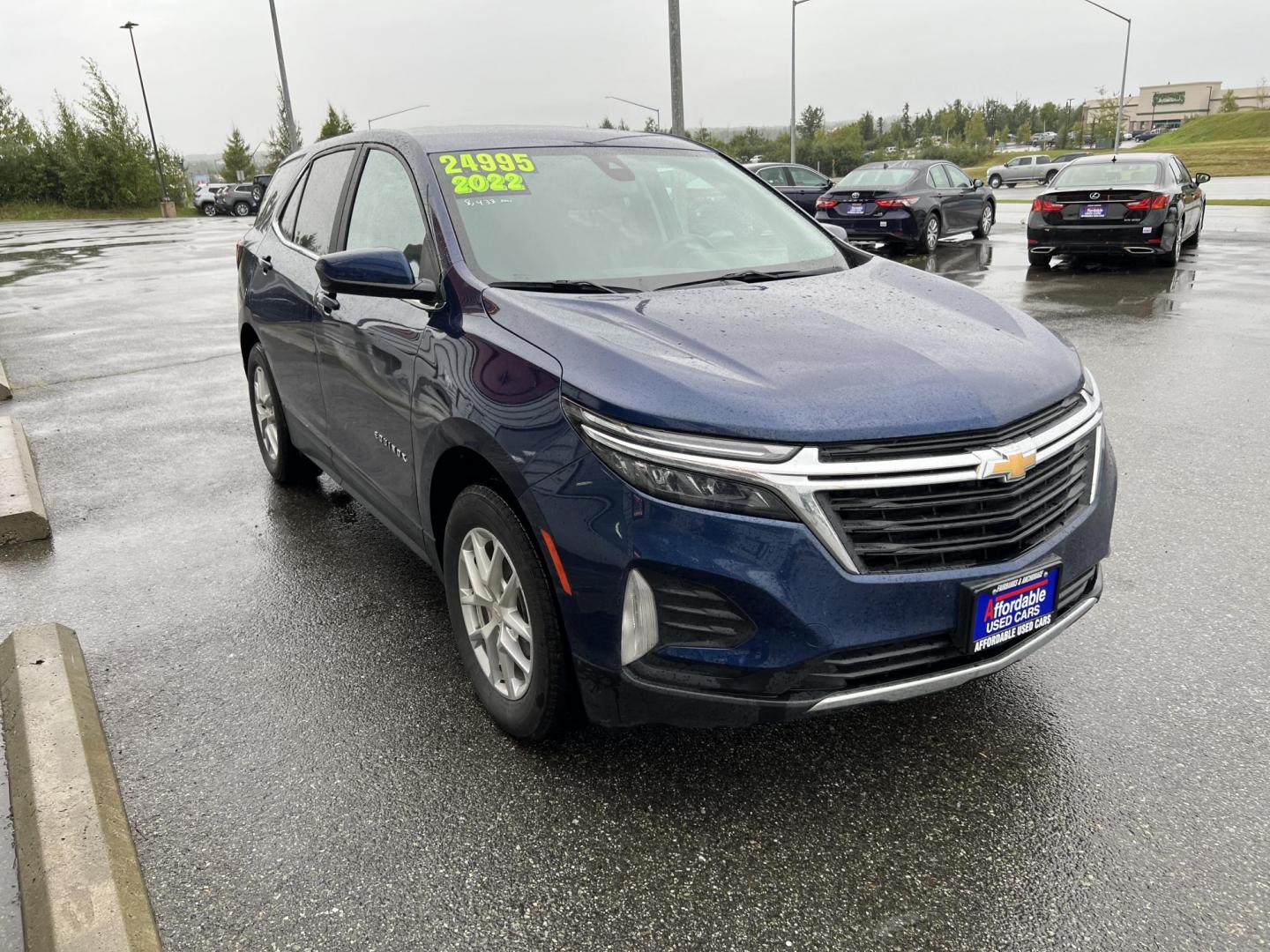 2022 Chevrolet Equinox LT AWD (3GNAXUEV4NL) with an 1.5L L4 DOHC 16V TURBO engine, 6A transmission, located at 1960 Industrial Drive, Wasilla, 99654, (907) 274-2277, 61.573475, -149.400146 - Photo#1